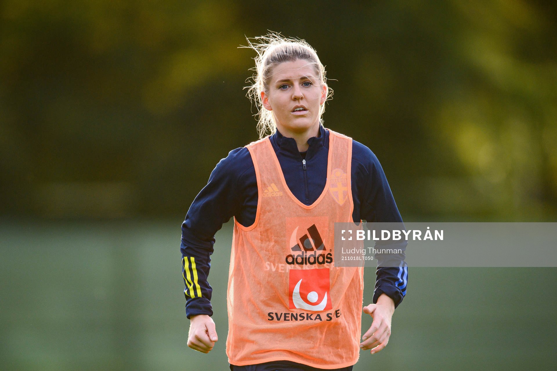 Olivia Schough of the Swedish women's national football team