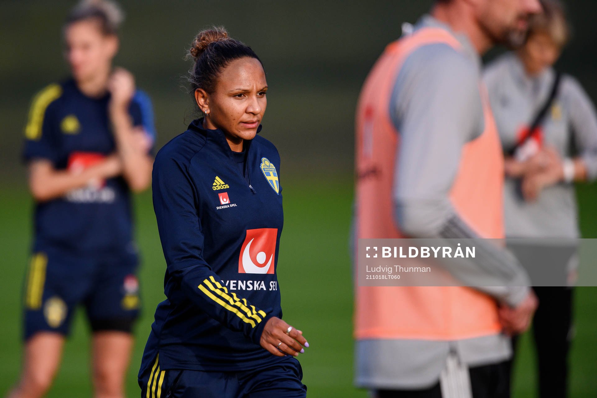 Madelen Janogy of the Swedish women's national football team