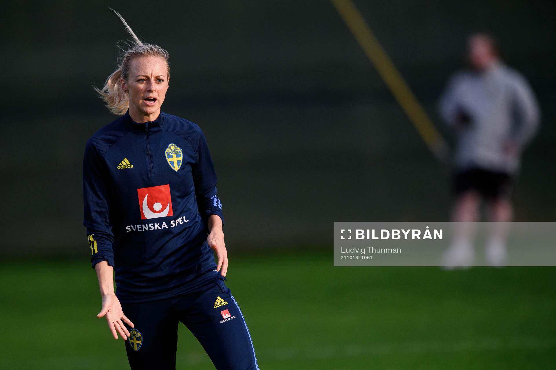 Amanda Ilestedt of the Swedish women's national football
