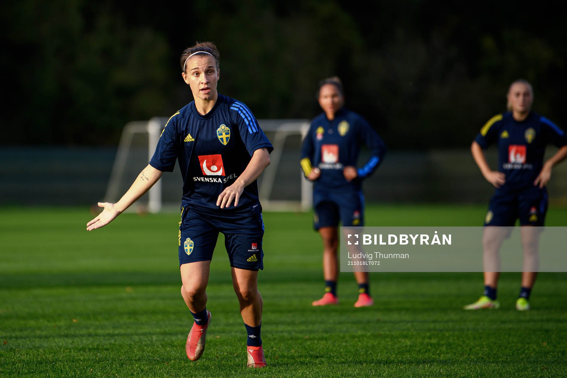 Julia Zigiotti Olme of the Swedish women's national