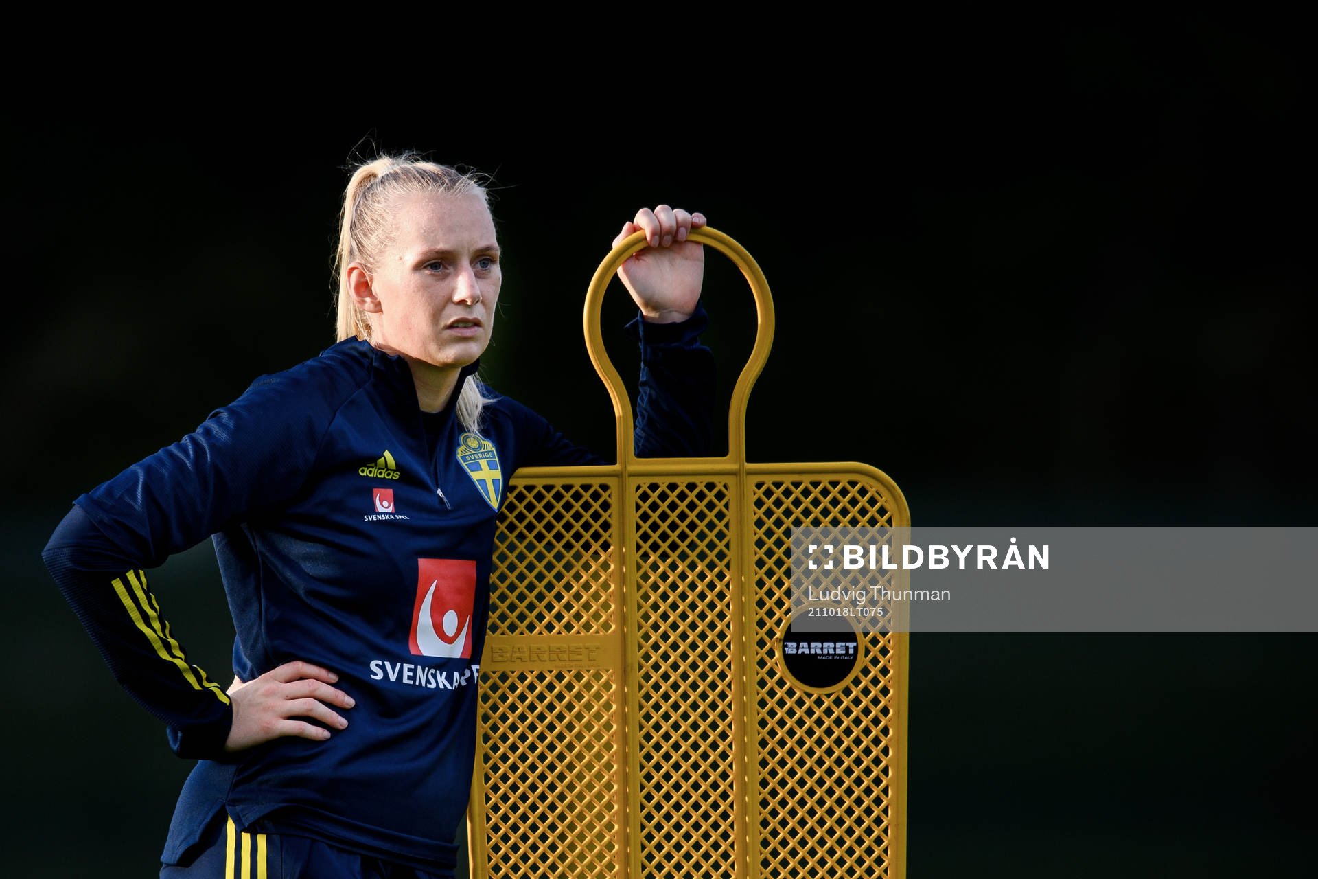 Stina Blackstenius of the Swedish women's national football