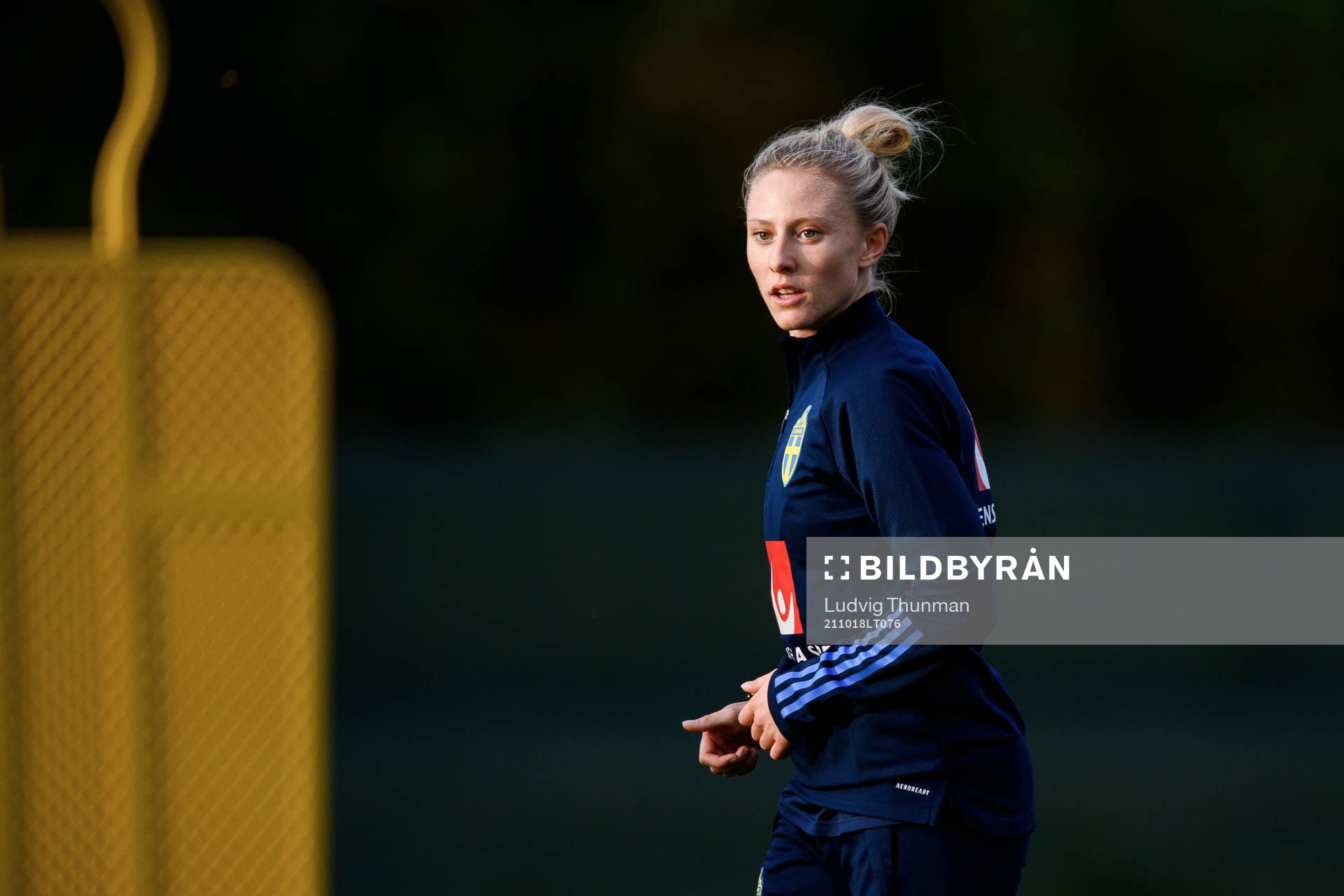 Rebecka Blomqvist of the Swedish women's national football