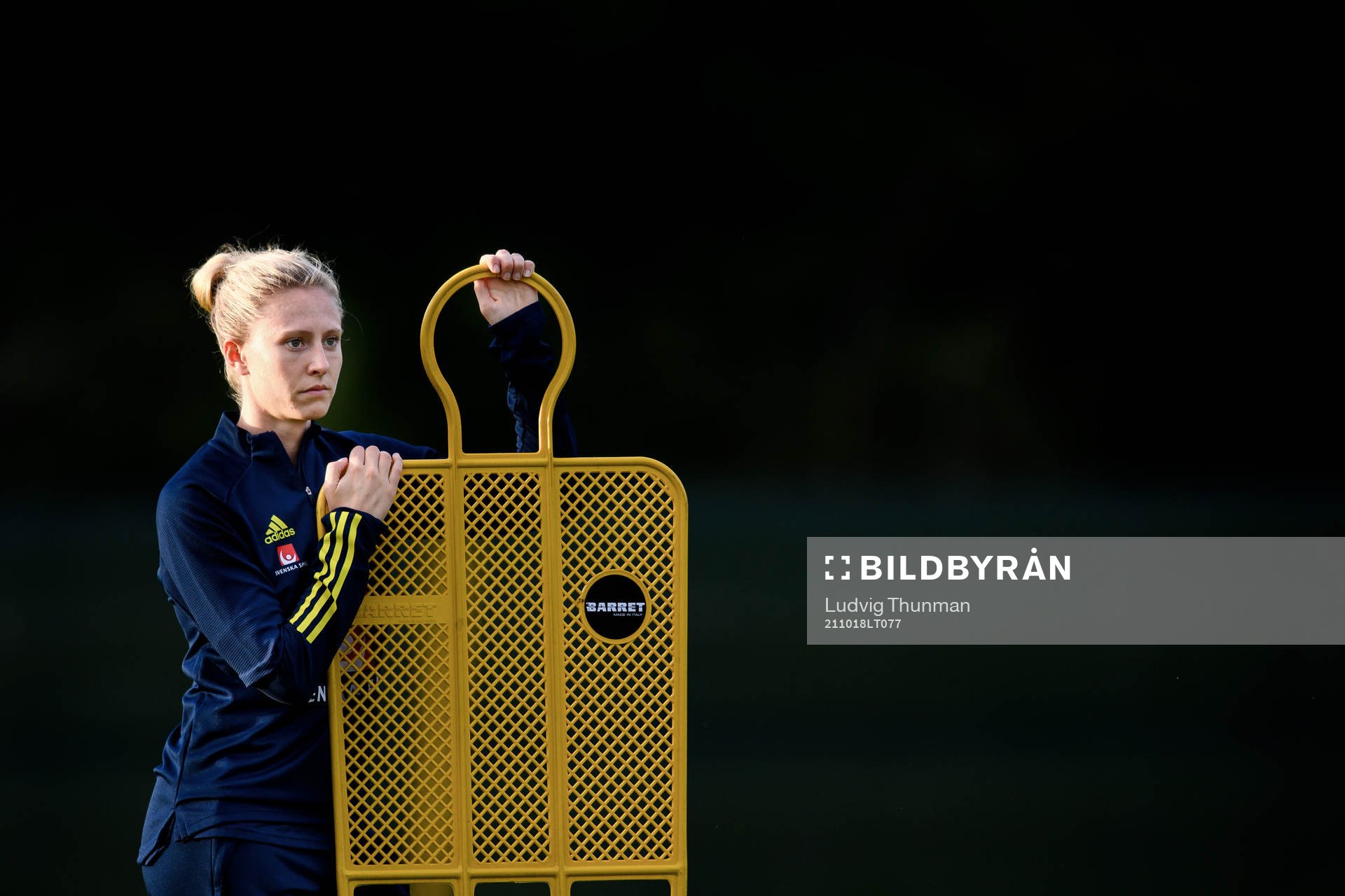 Rebecka Blomqvist of the Swedish women's national football