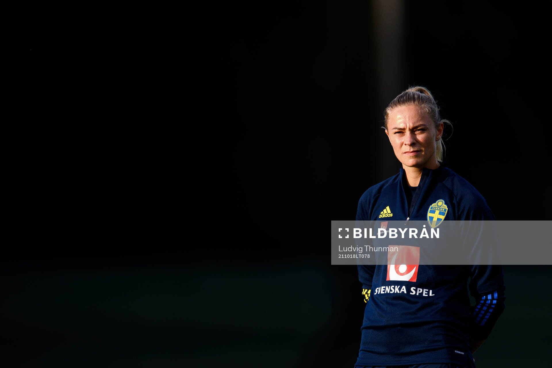 Fridolina Rolfö of the Swedish women's national football