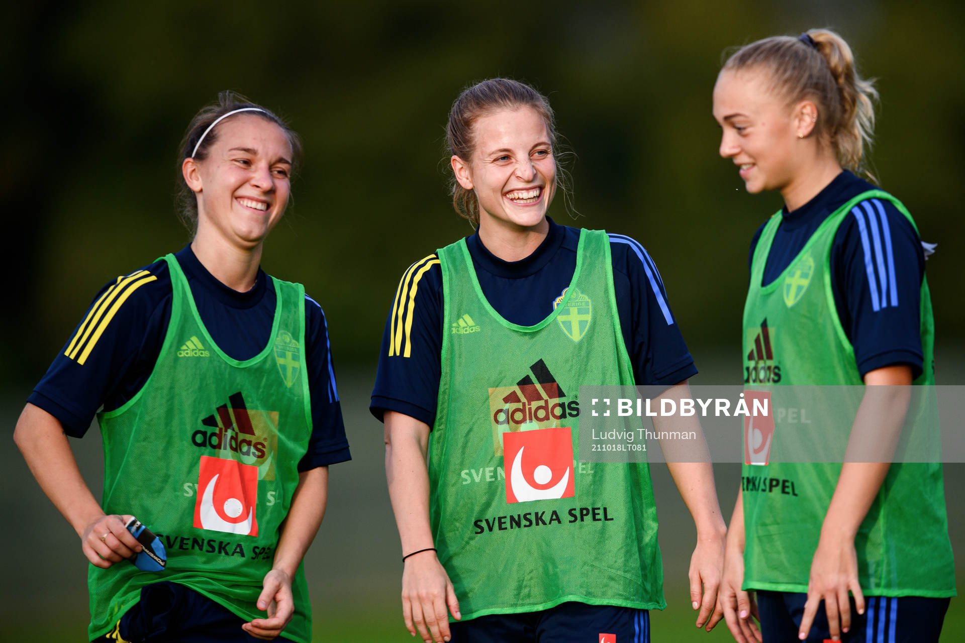 Julia Zigiotti Olme , Anna Anvegård and Hanna Bennison of