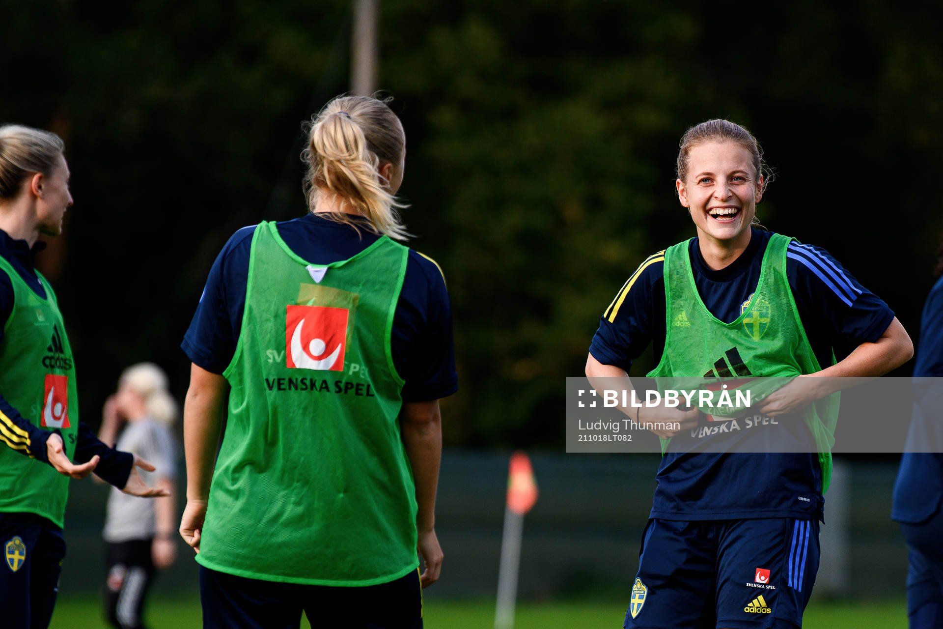 Anna Anvegård of the Swedish women's national football team