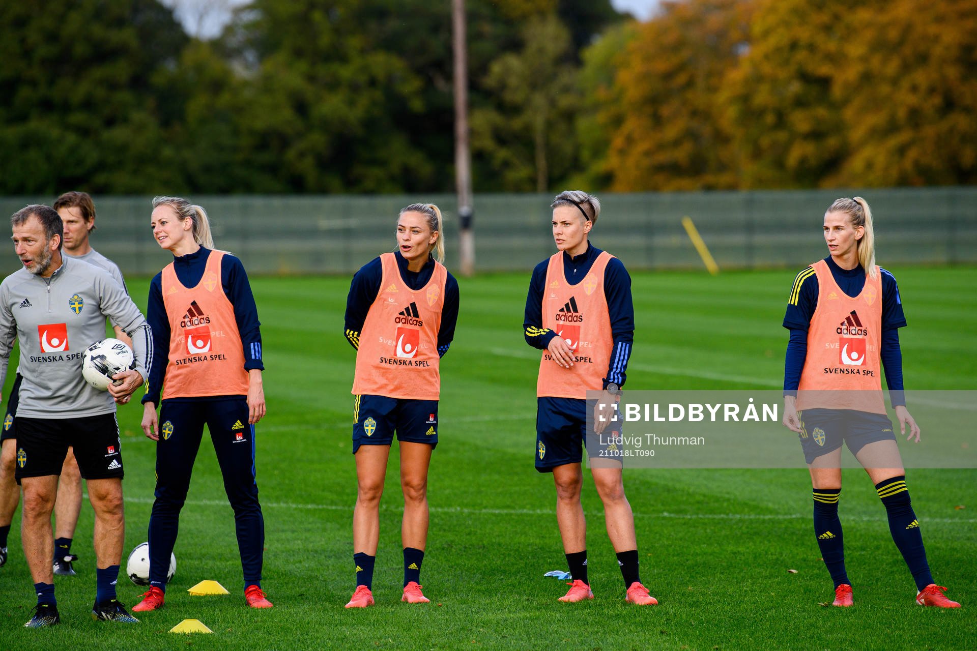 Amanda Ilestedt , Fridolina Rolfö , Lina Hurtig and Sofia
