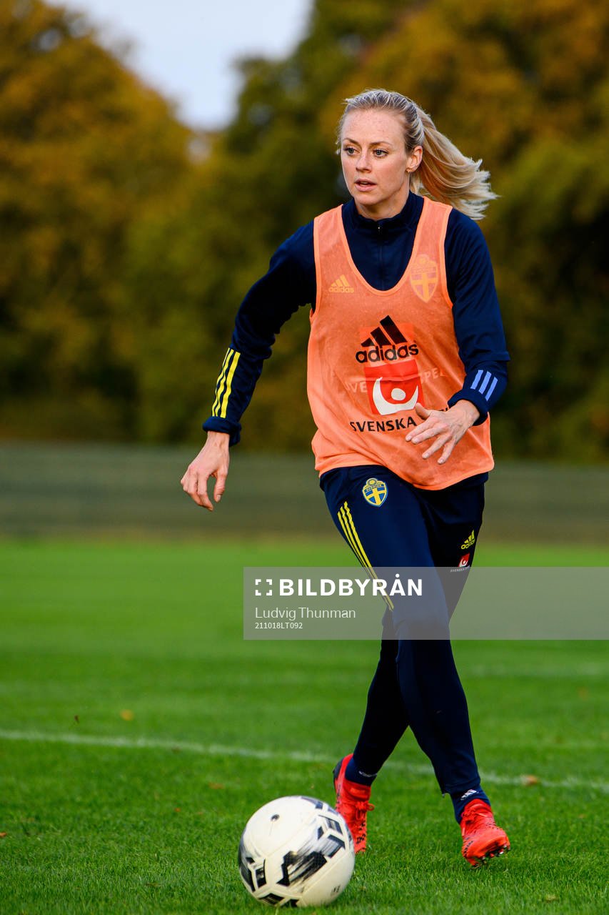 Amanda Ilestedt of the Swedish women's national football
