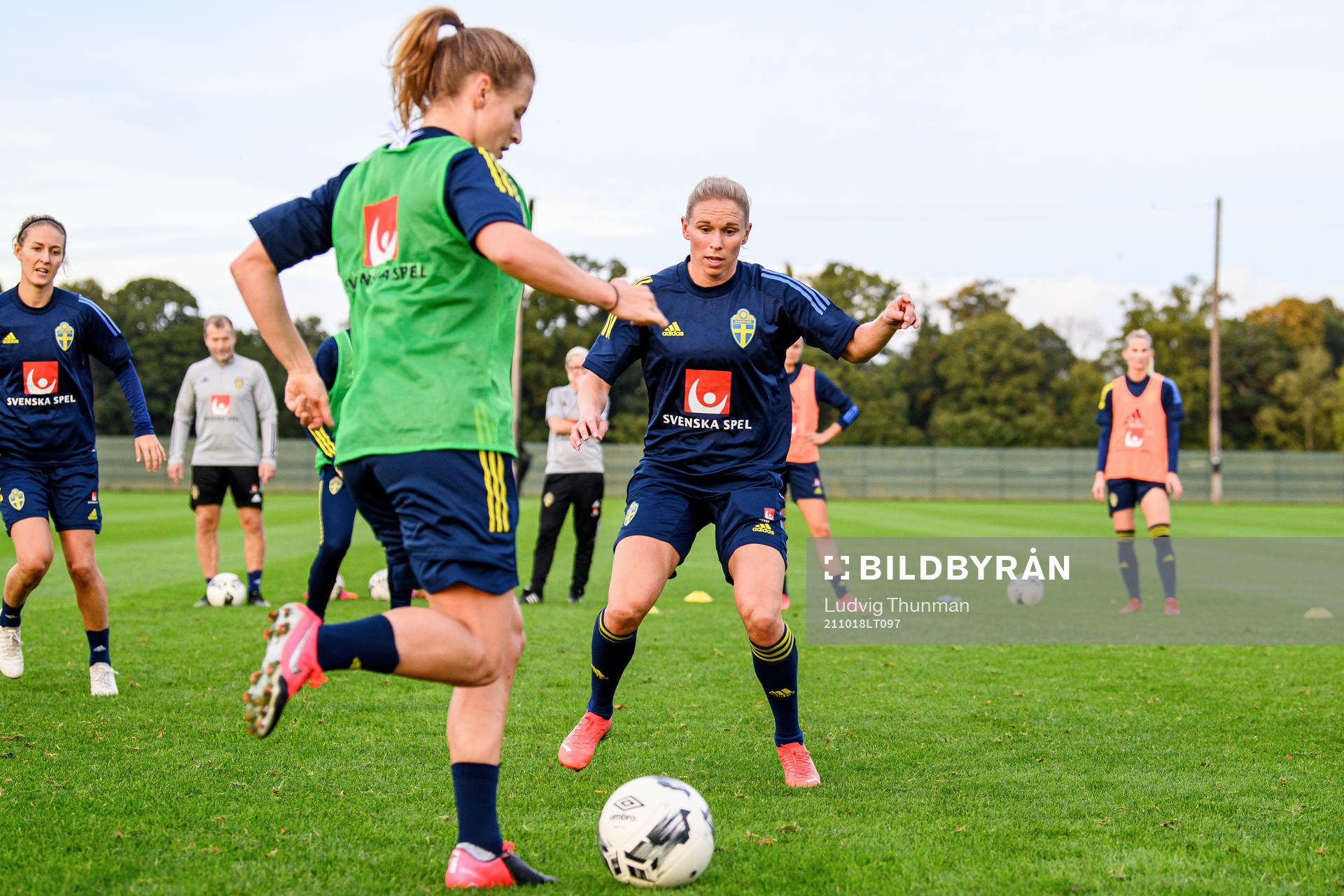 Jonna Andersson of the Swedish women's national football