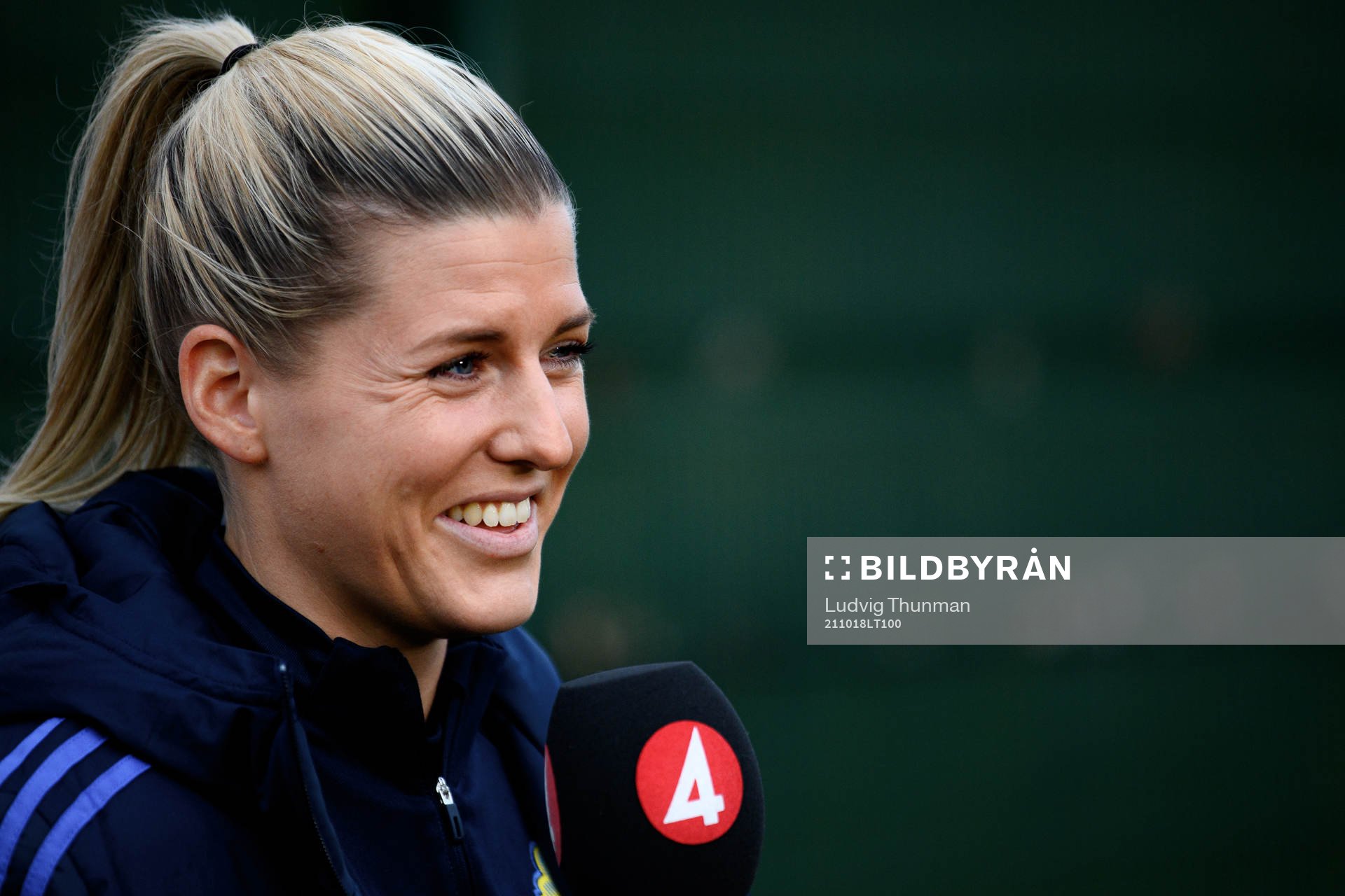 Olivia Schough of the Swedish women's national football