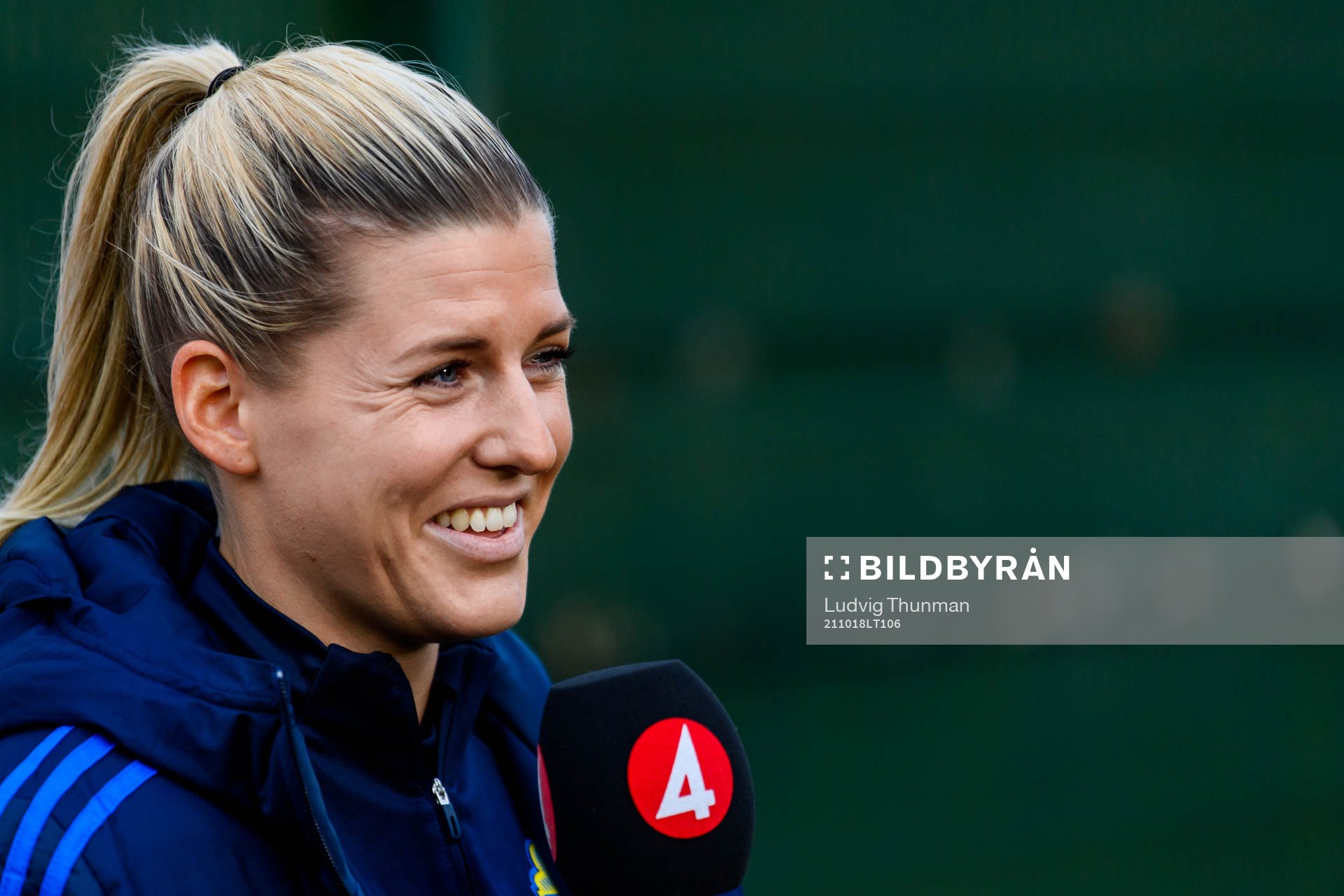 Olivia Schough of the Swedish women's national football