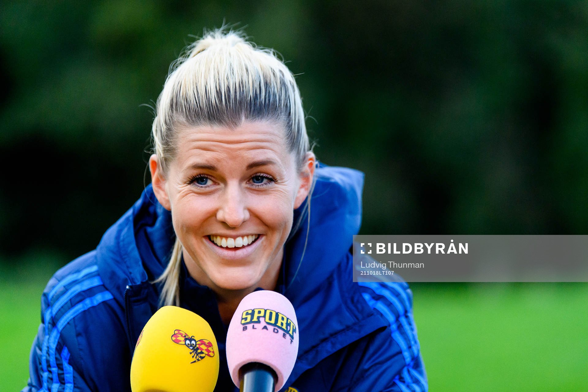 Olivia Schough of the Swedish women's national football