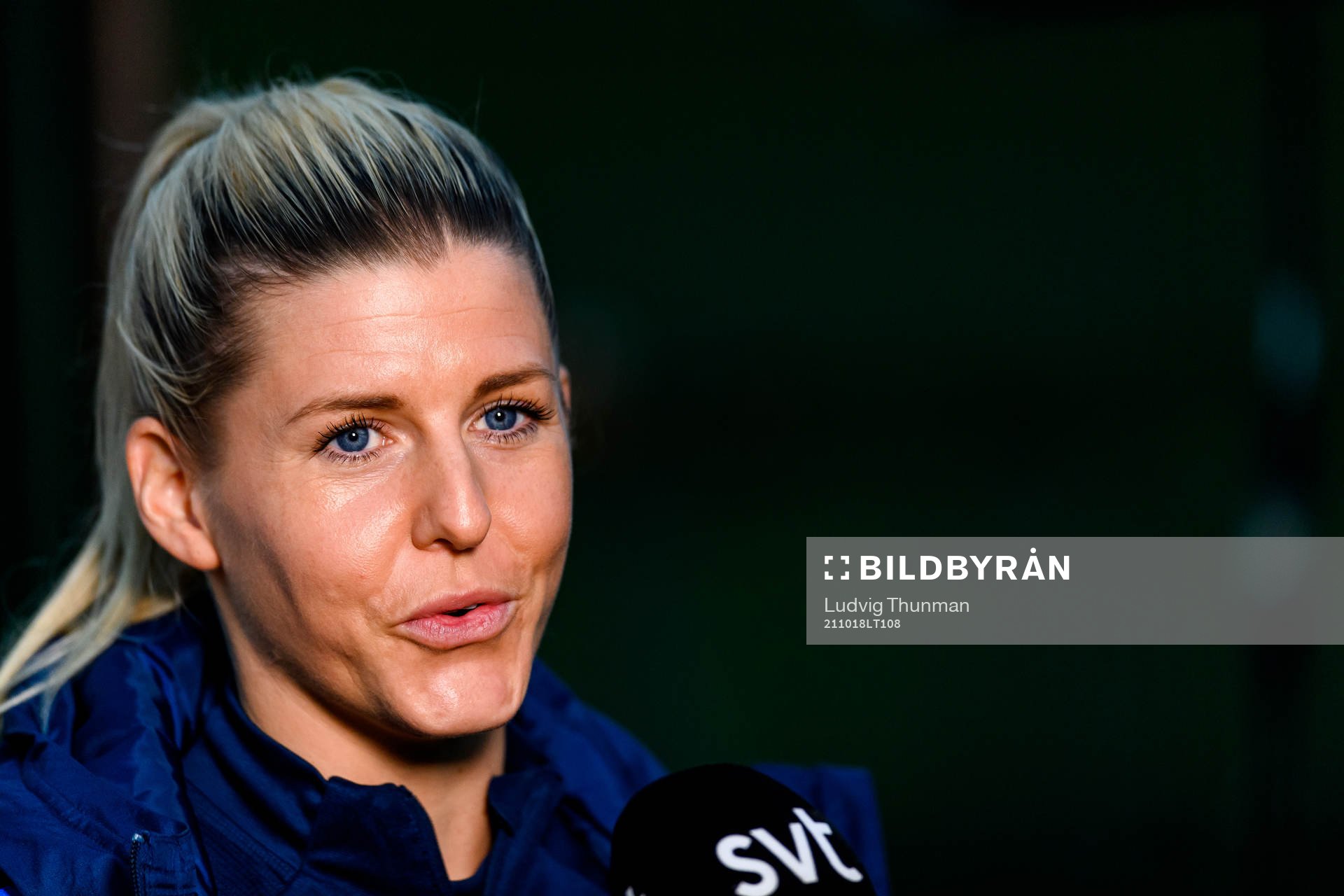Olivia Schough of the Swedish women's national football