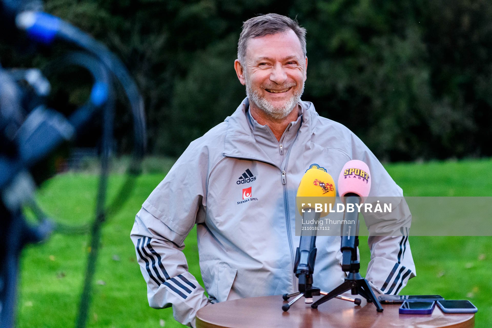 Peter Gerhardsson, head coach of the Swedish women's
