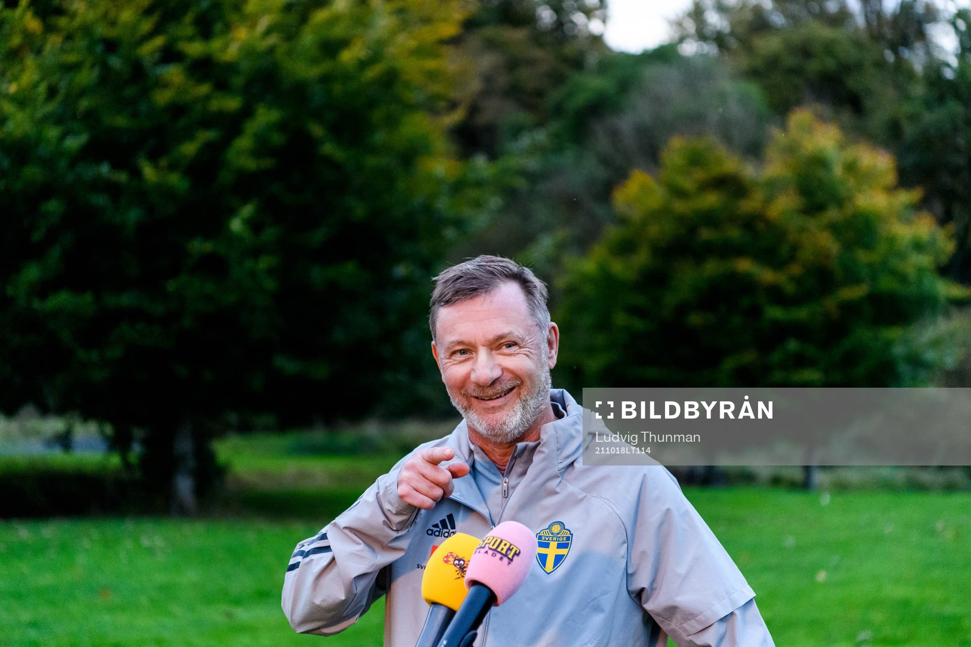 Peter Gerhardsson, head coach of the Swedish women's