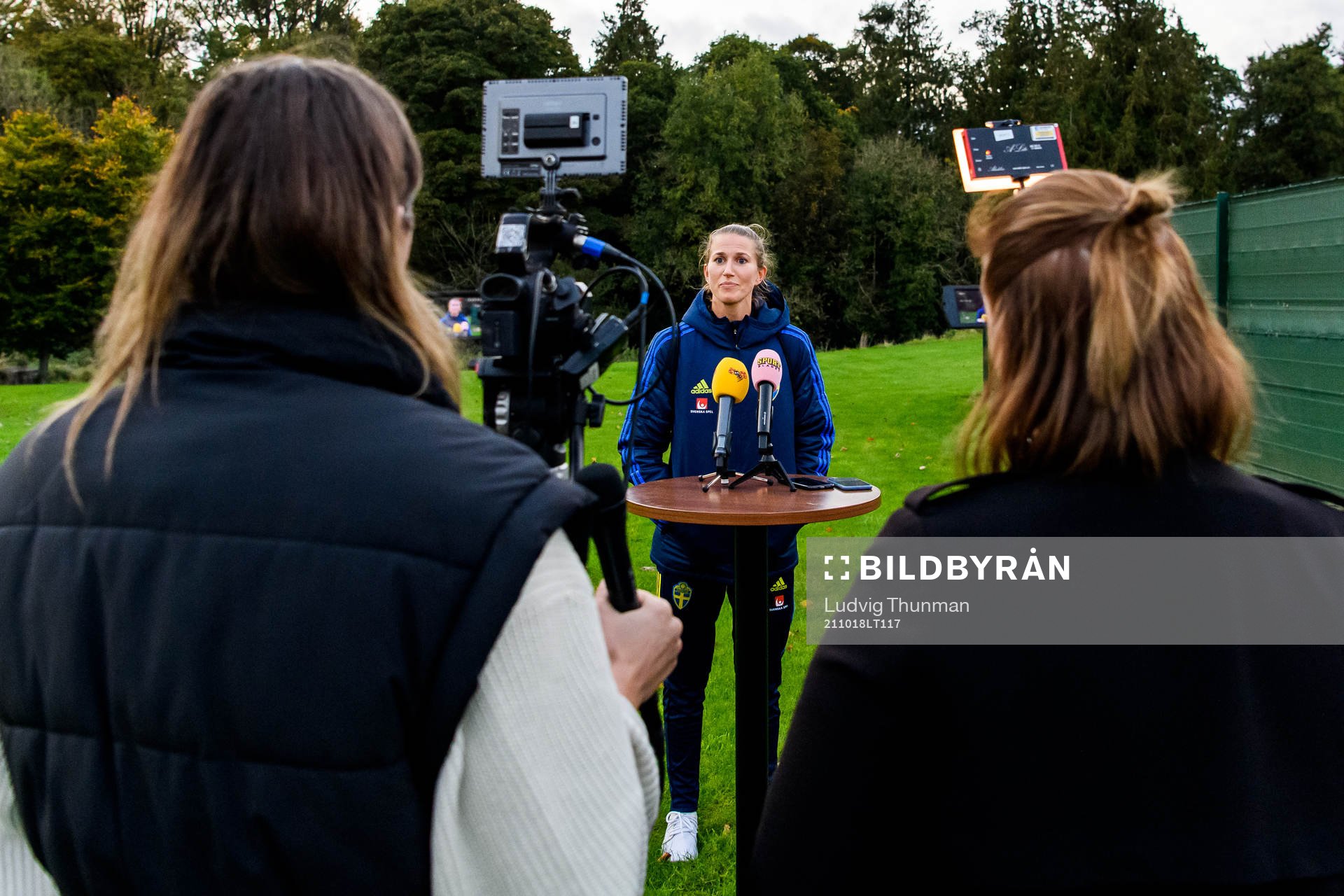 Emma Berglund of the Swedish women's national football team