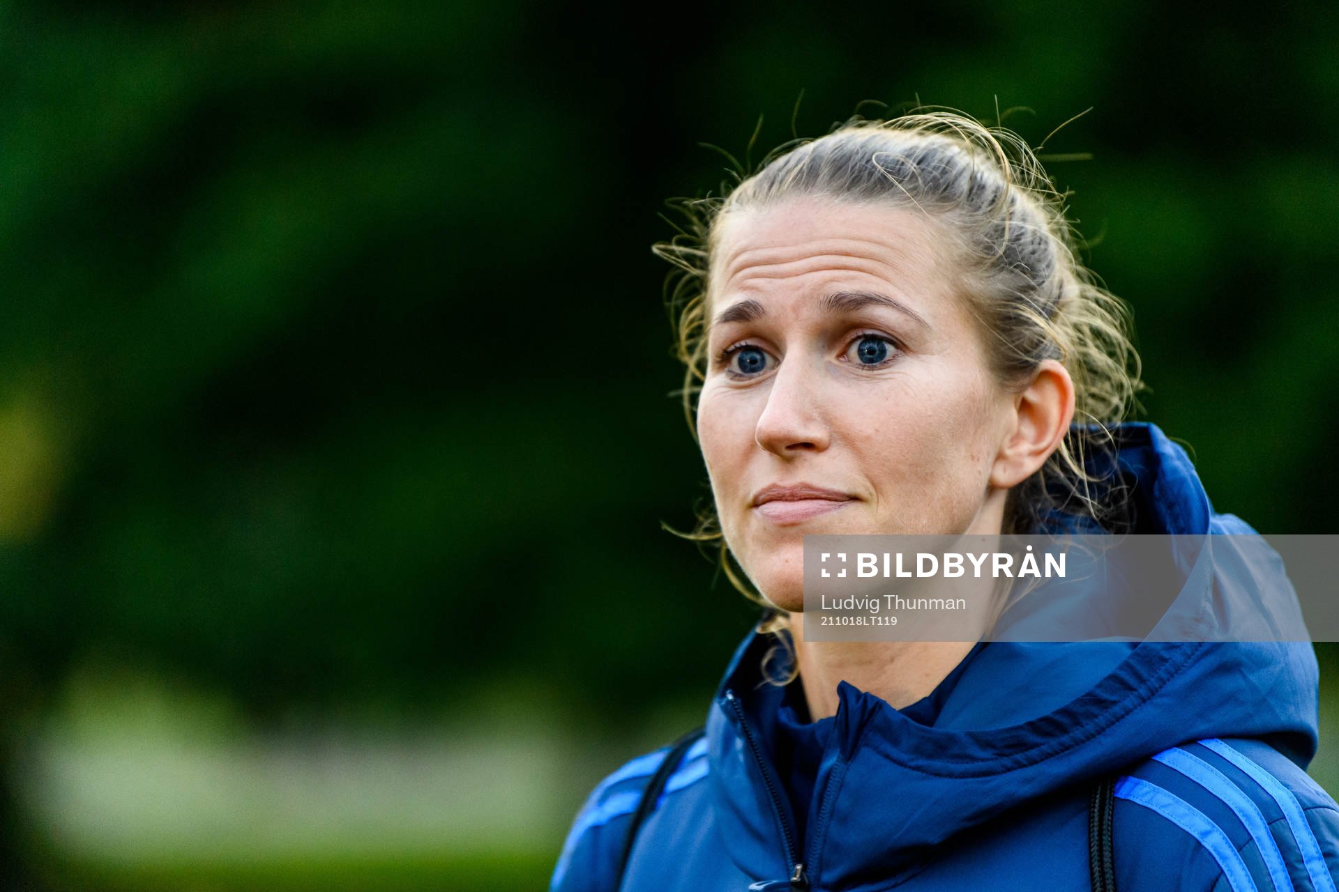 Emma Berglund of the Swedish women's national football team