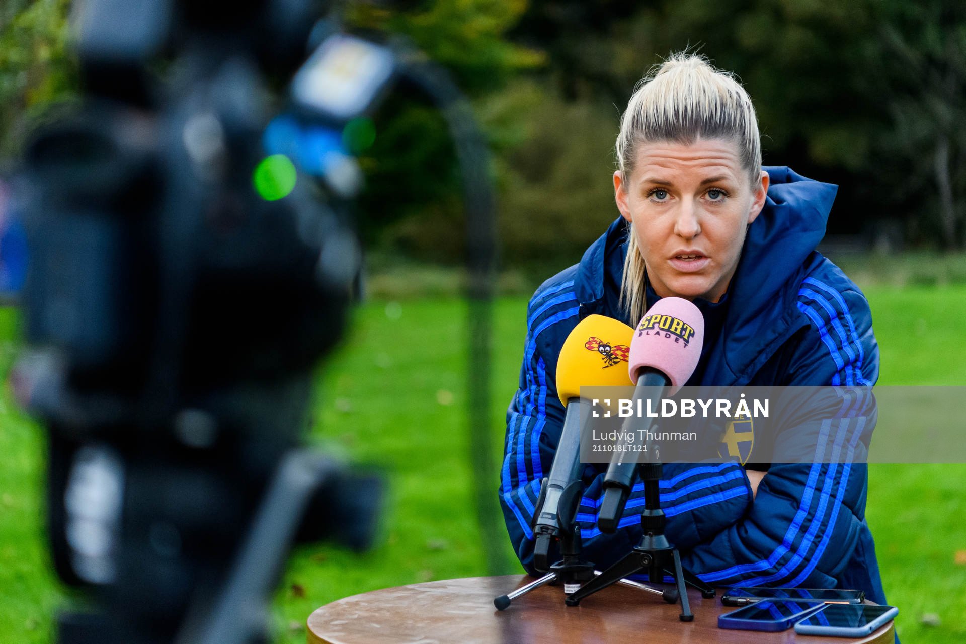 Olivia Schough of the Swedish women's national football