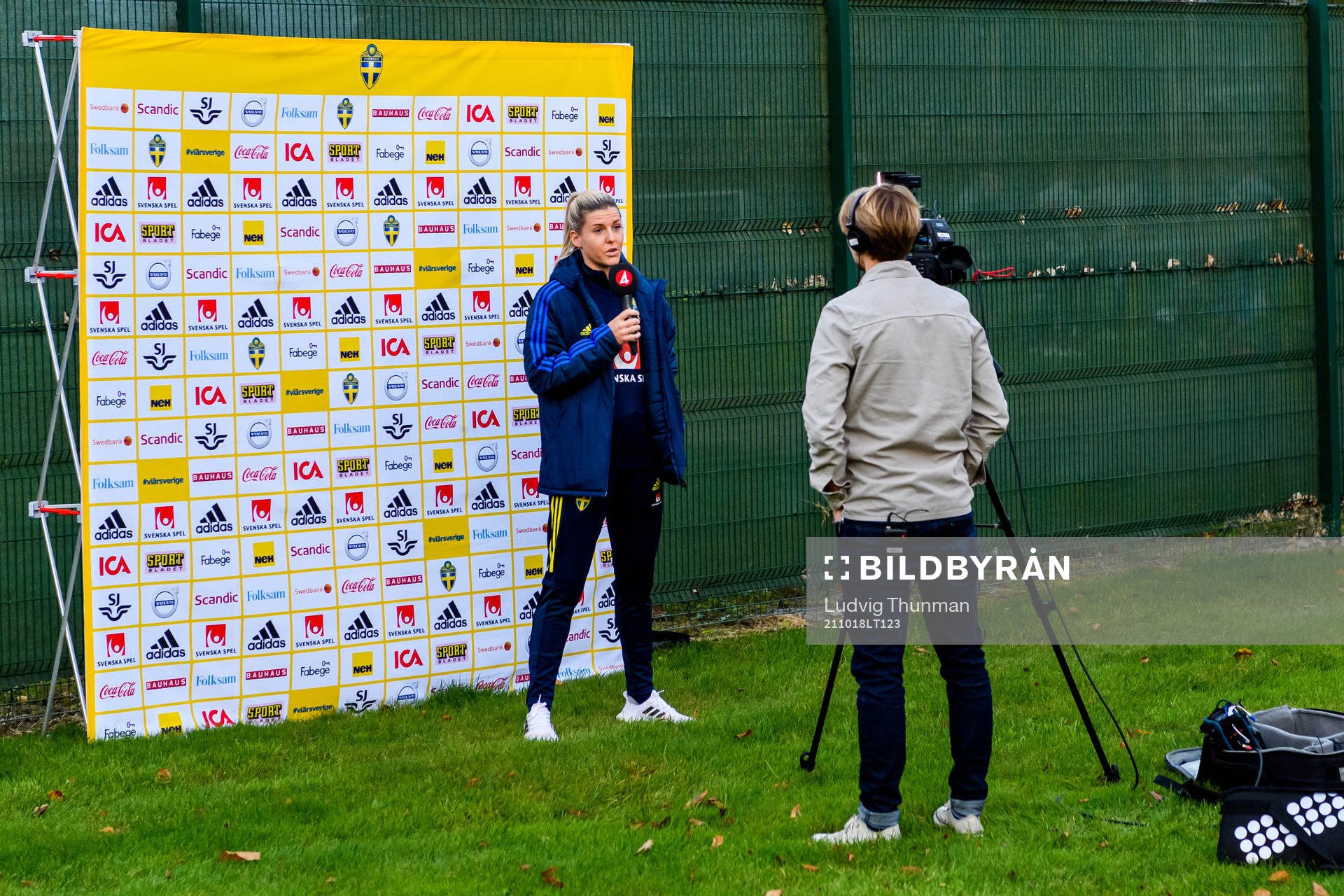 Olivia Schough of the Swedish women's national football