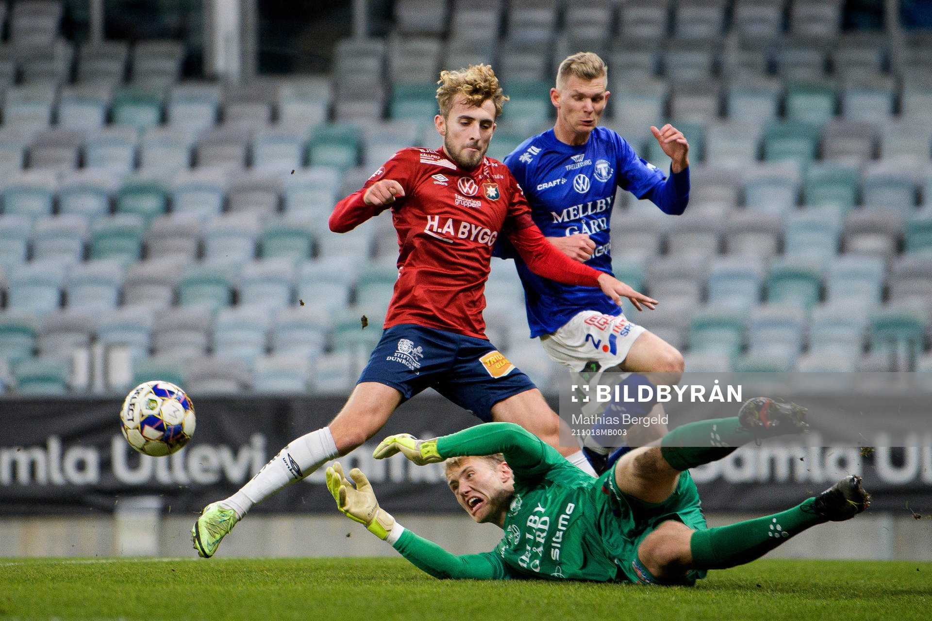 Örgrytes Jack Cooper Love oroar framför Trelleborgs