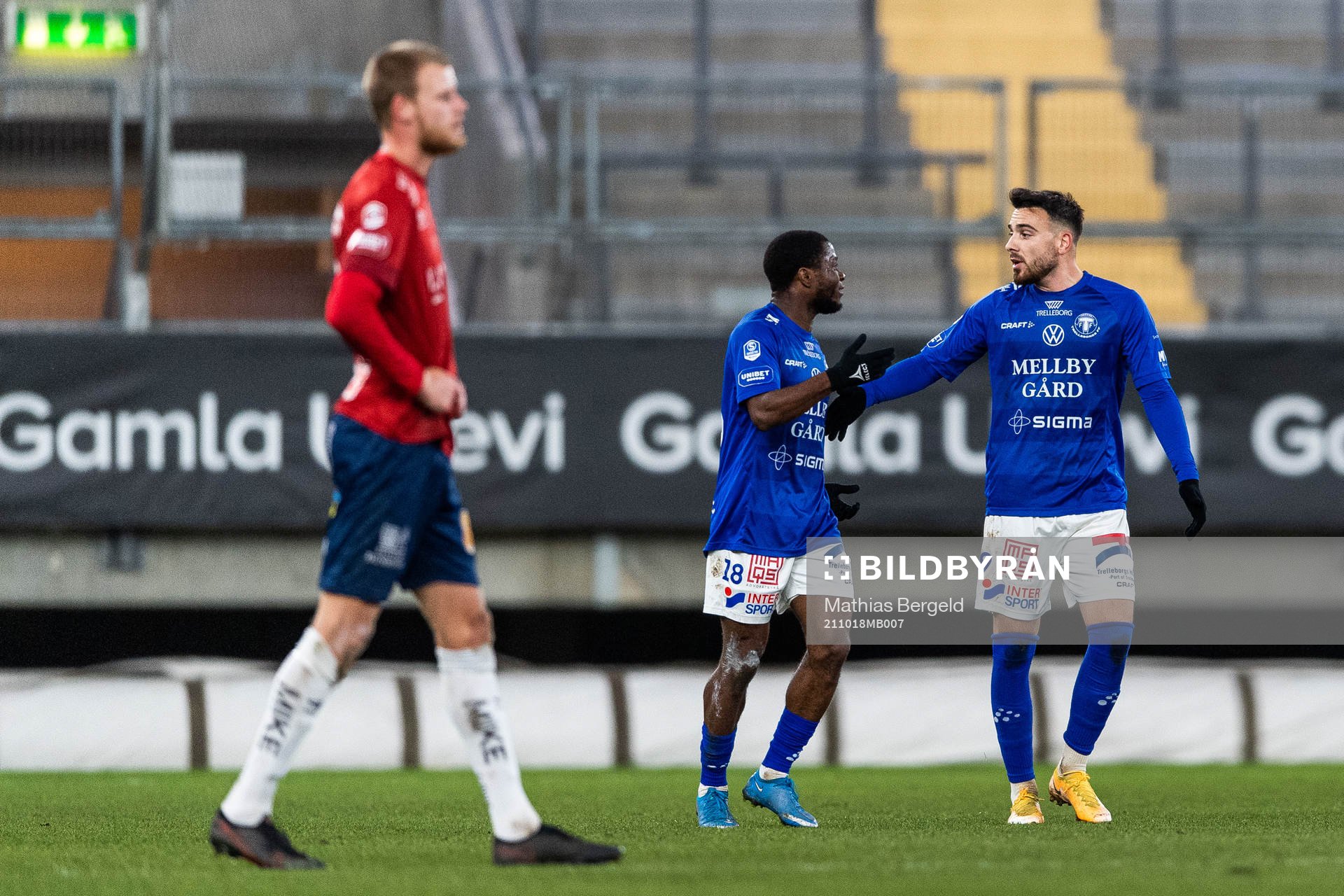 Trelleborgs Henry Offia och Dzenis Kozica