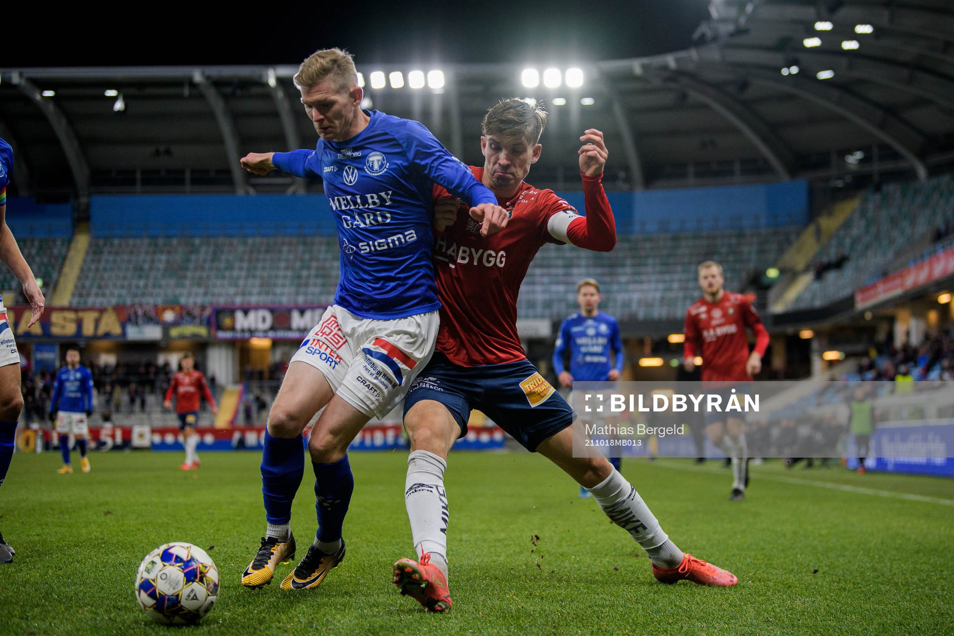 Trelleborgs Fritiof Björkén och Daniel Paulson
