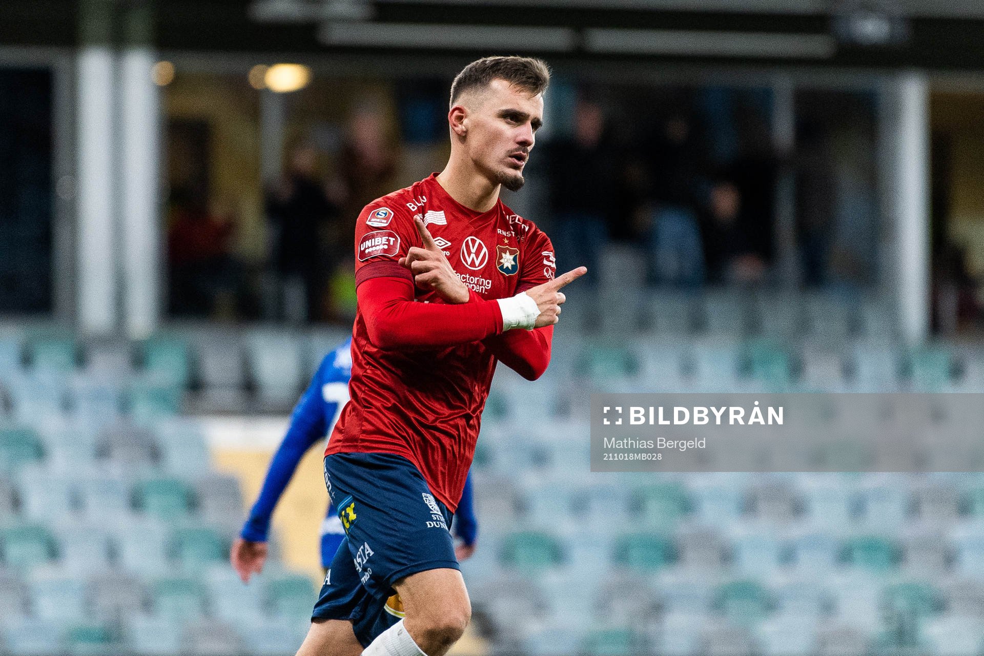 Örgrytes Ajdin Zeljkovic jublar
