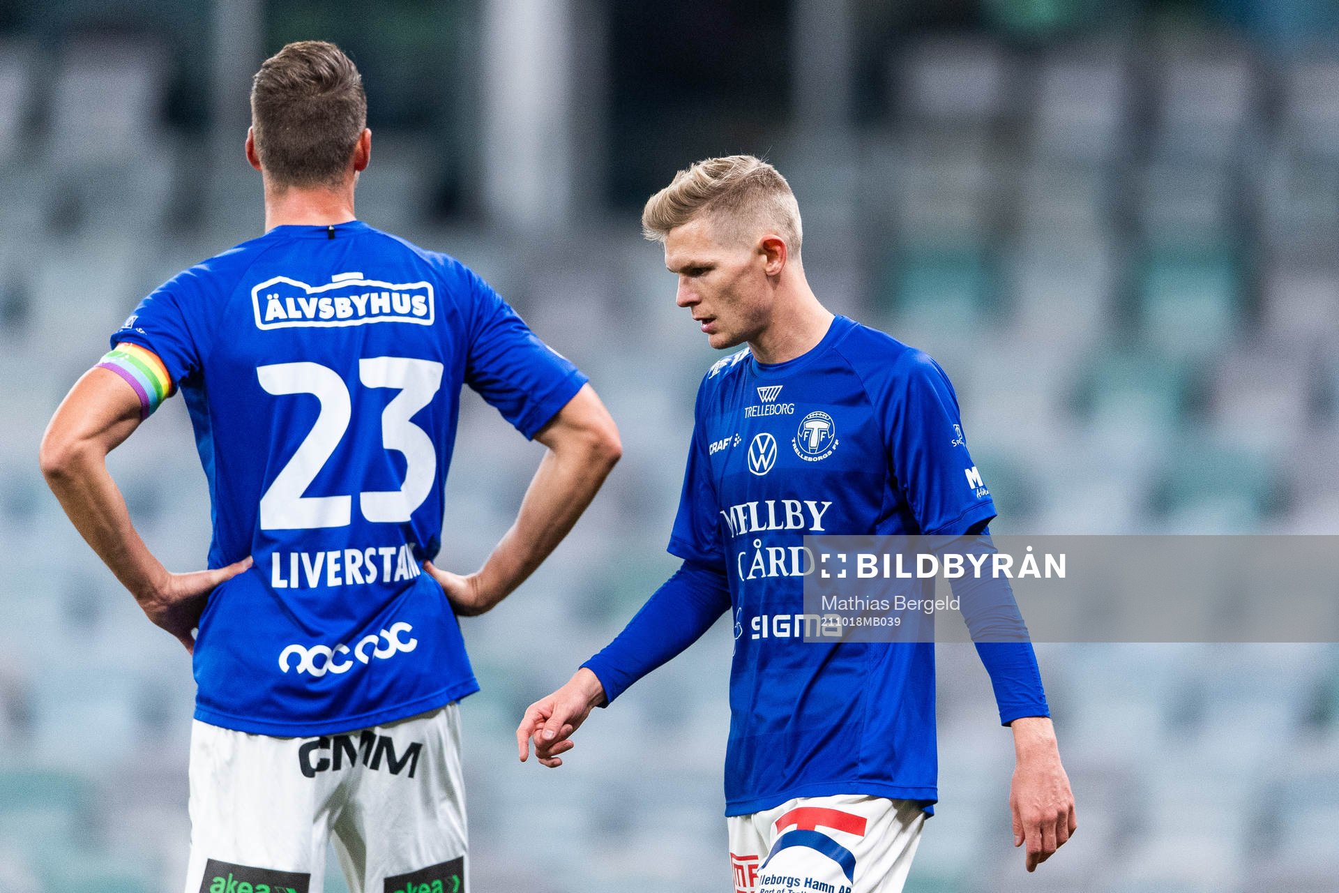 Trelleborgs Fritiof Björkén deppar