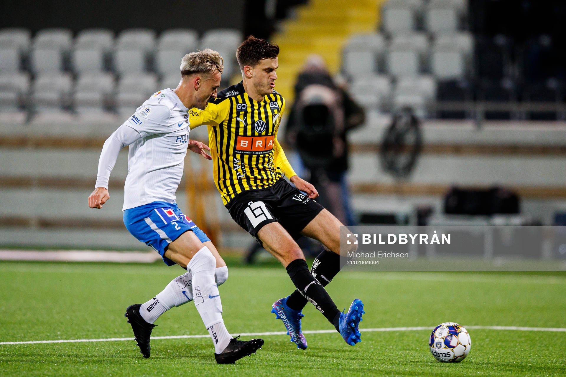 IFK Norrköpings Henrik Castegren och Häckens Alexander