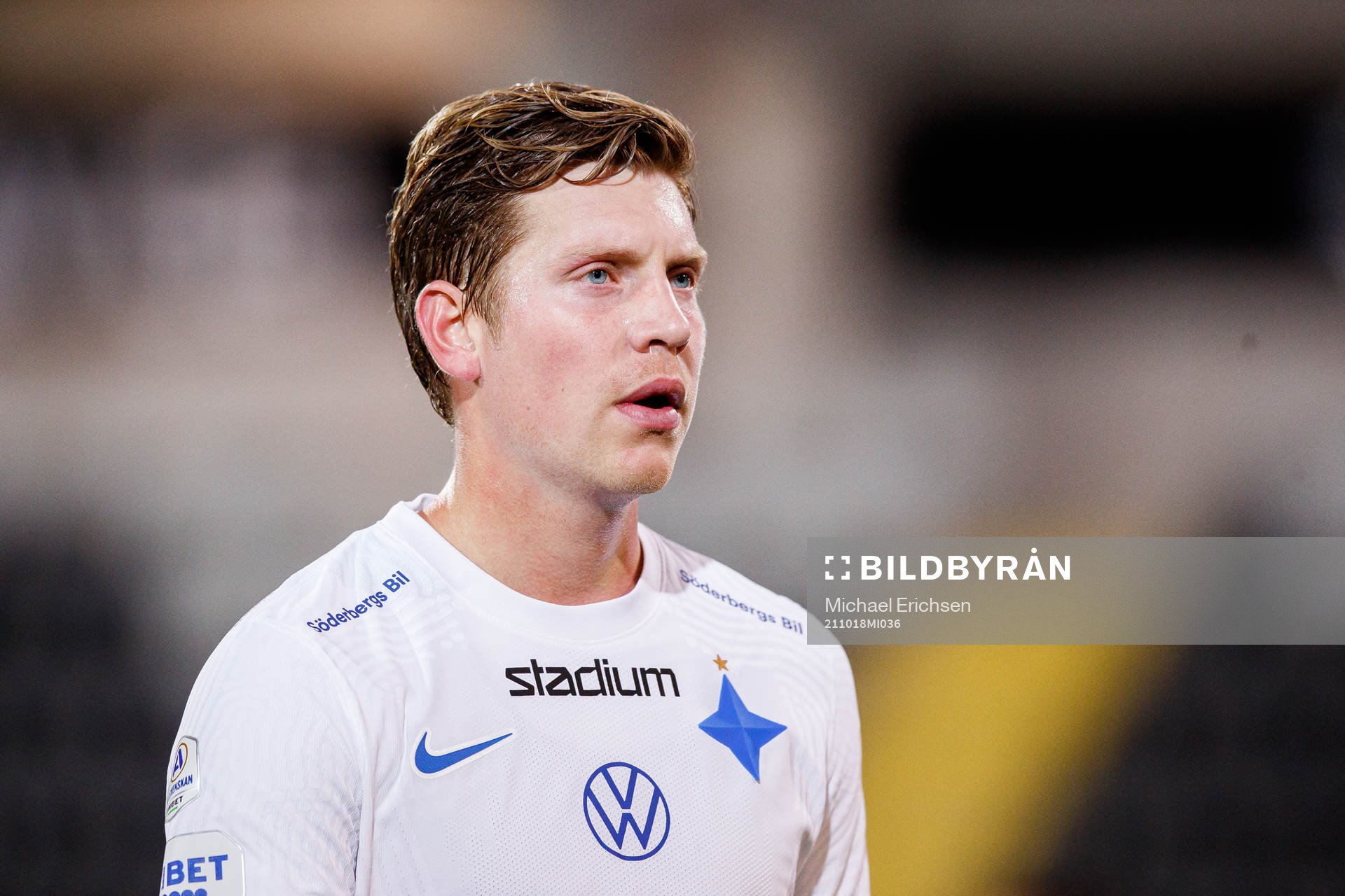 IFK Norrköpings Alexander Fransson deppar