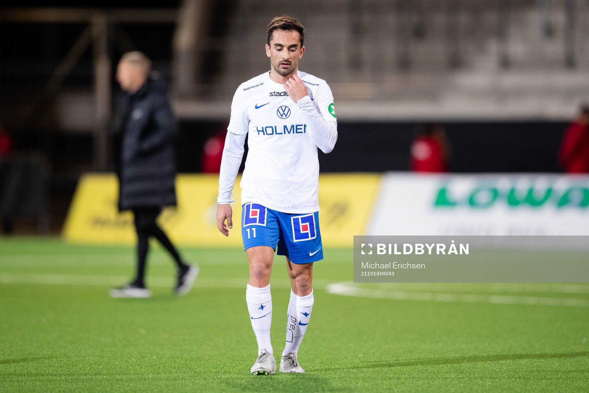 IFK Norrköpings Christopher Telo deppar