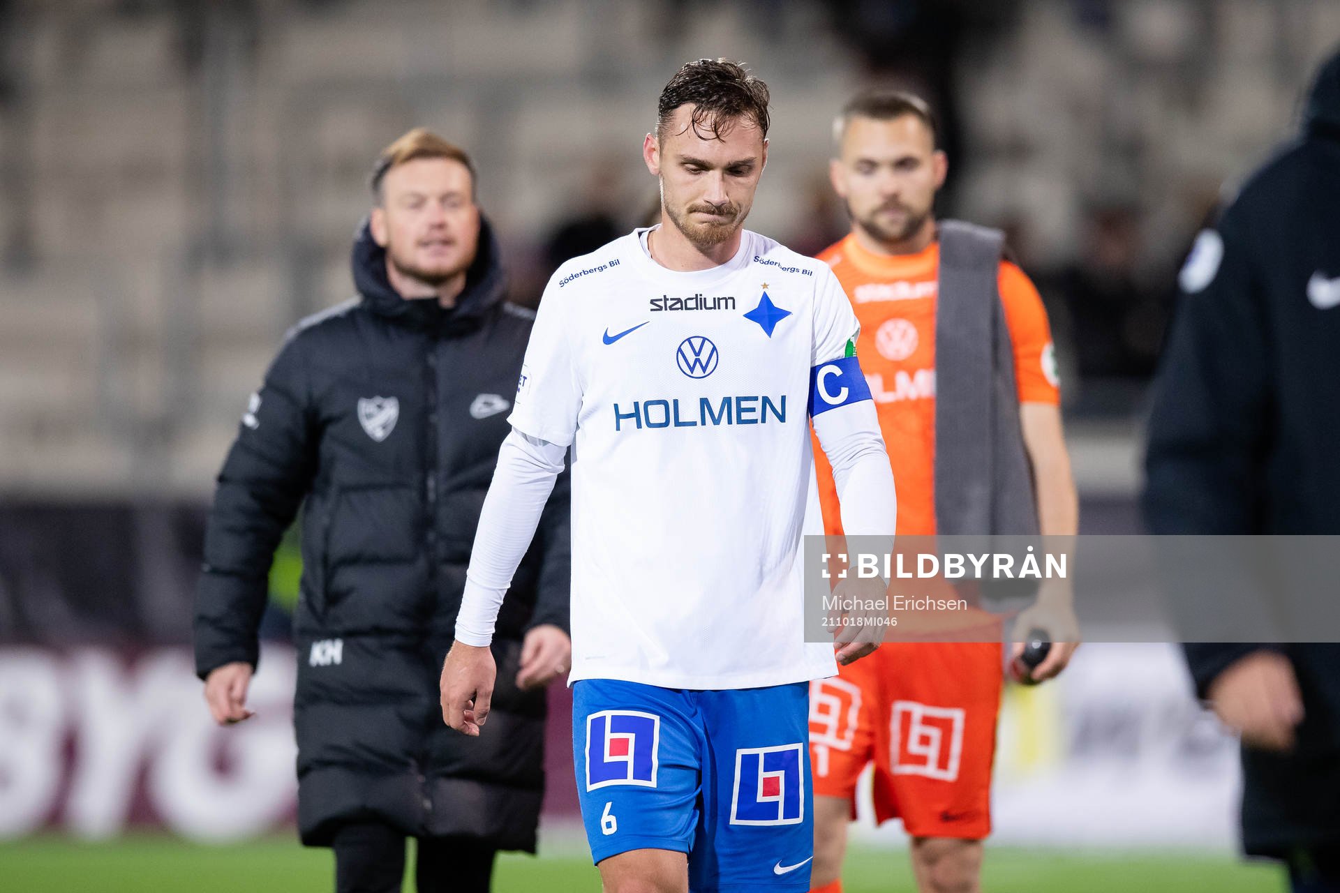 IFK Norrköpings Linus Wahlqvist deppar