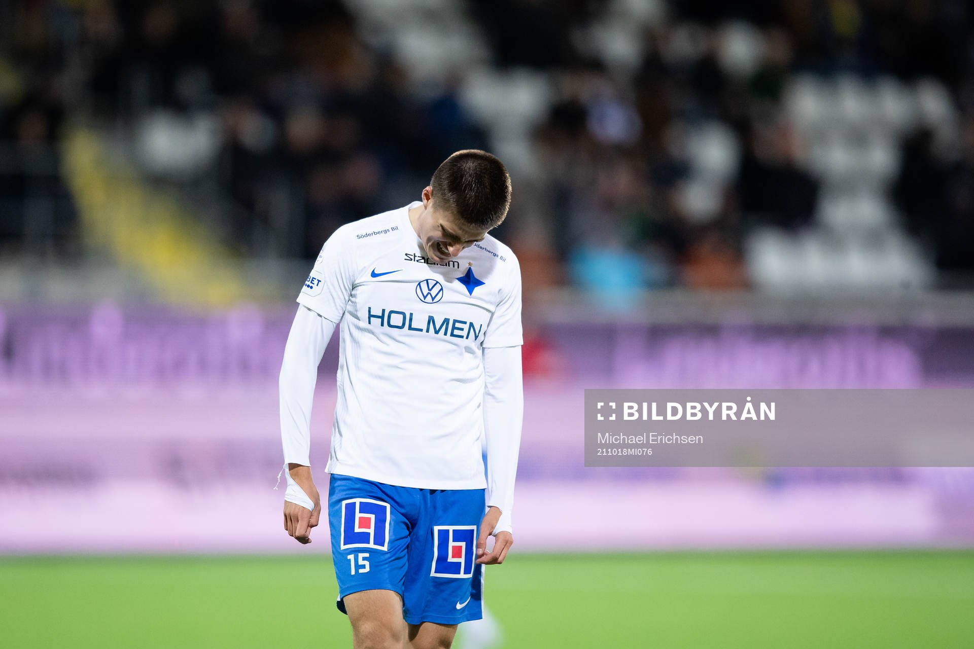 IFK Norrköpings Carl Björk deppar