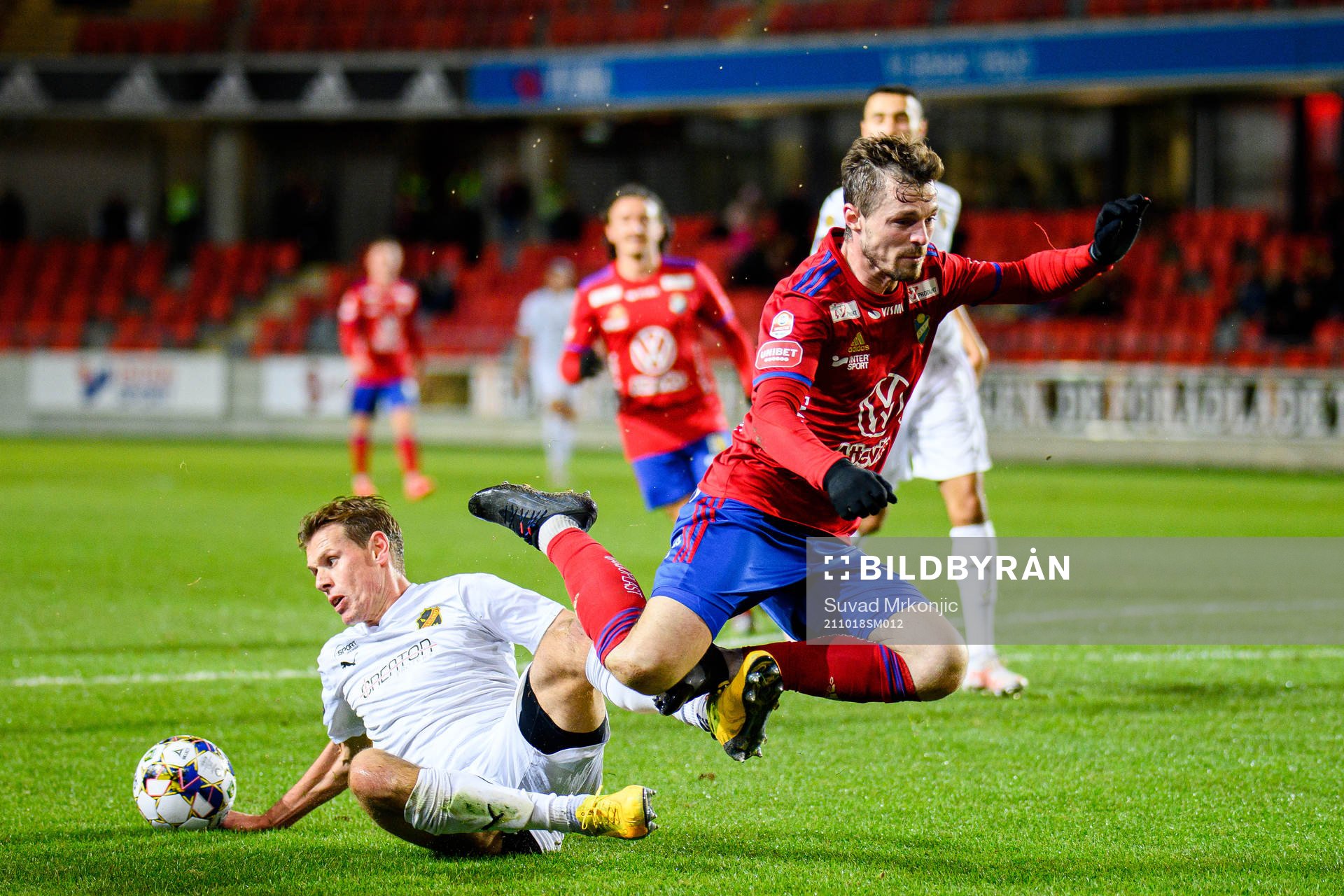 Vasalunds Philip Wiström och Östers Nicolas Mortensen