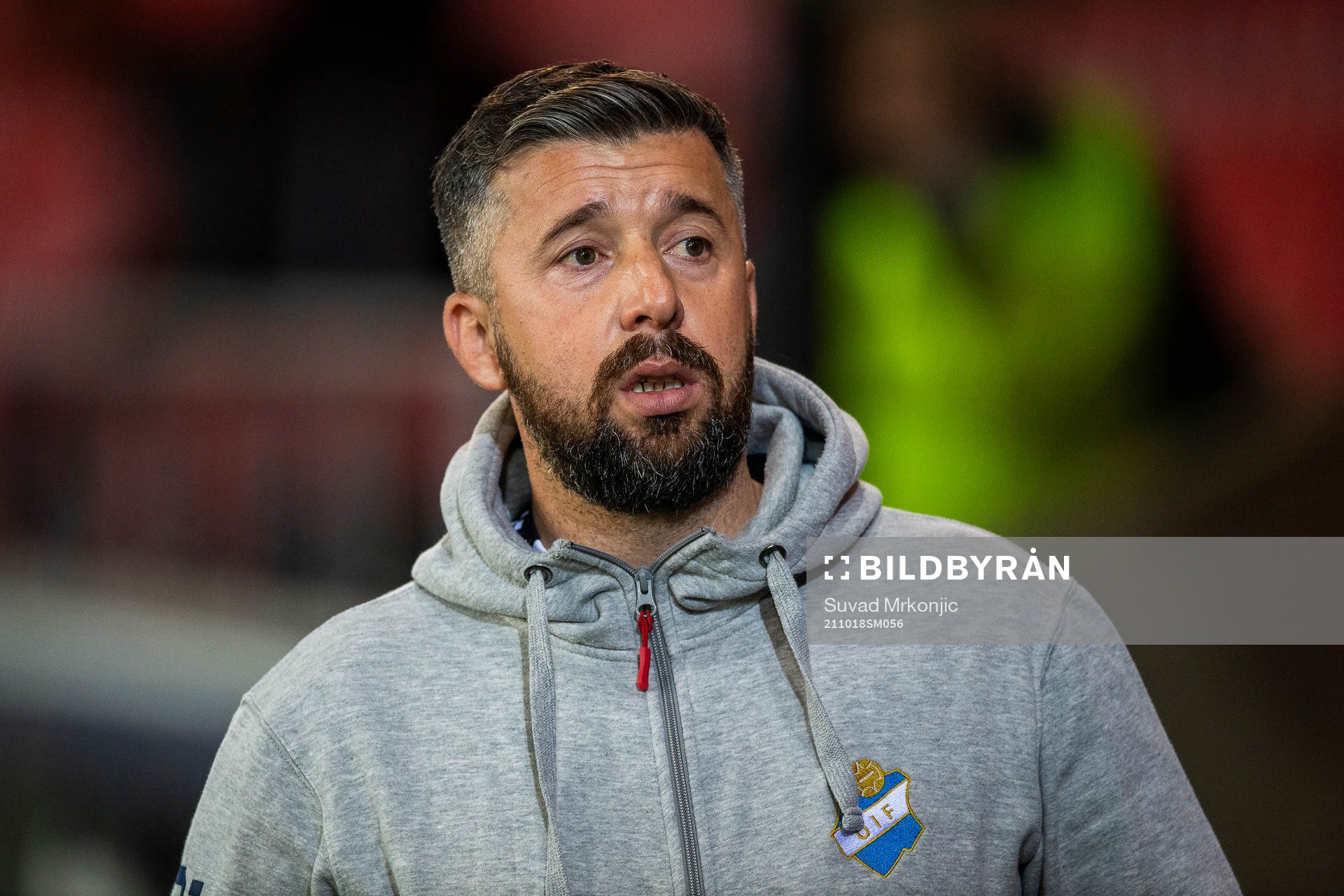 Östers tränare Dennis Velic