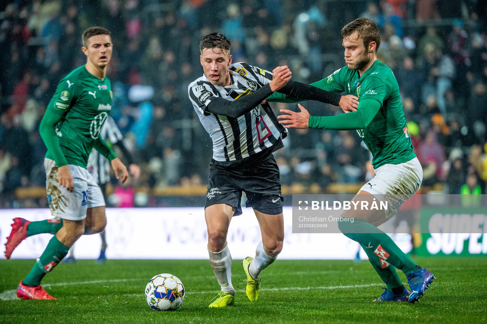 Landskronas Filip Olsson mot Jönköpings Marcus Degerlund