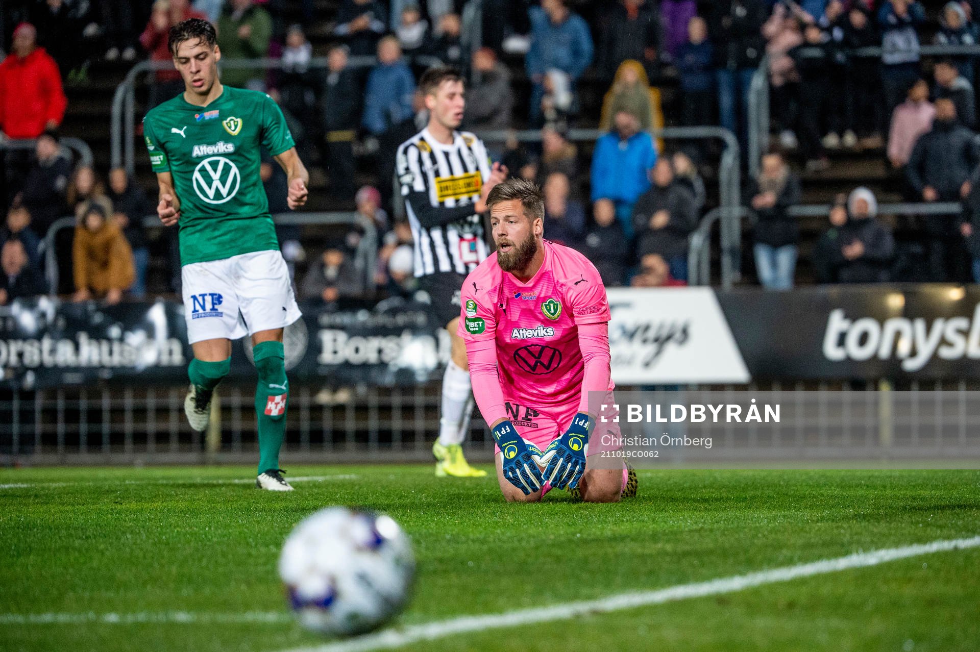 Jönköpings målvakt Frank Pettersson