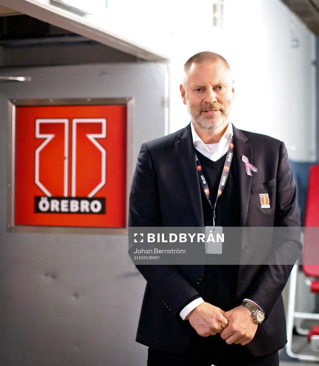 Porträtt på Örebro Hockeys VD Mikael Johansson
