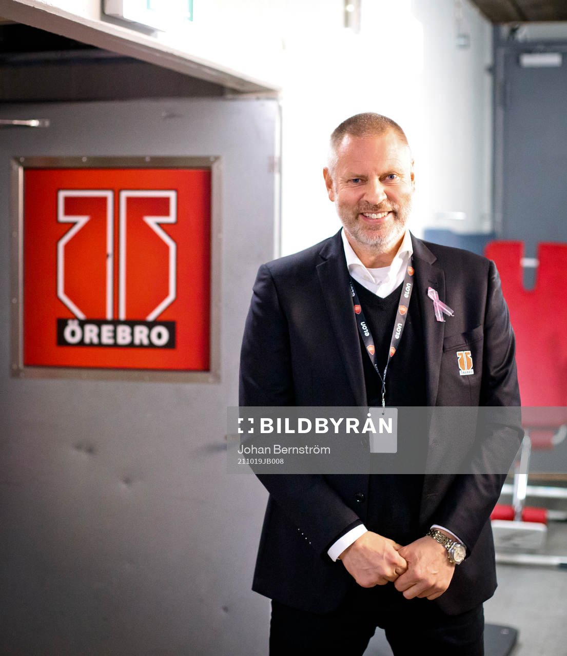 Porträtt på Örebro Hockeys VD Mikael Johansson
