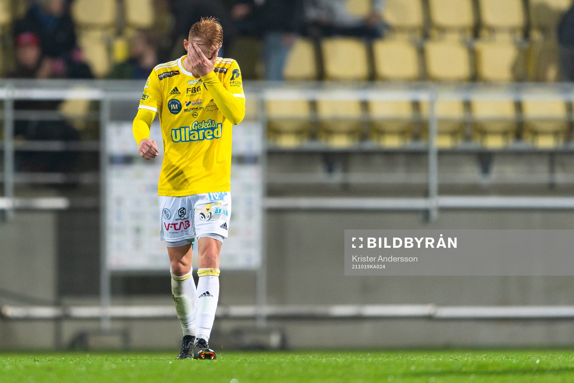Falkenbergs Linus Borgström deppar