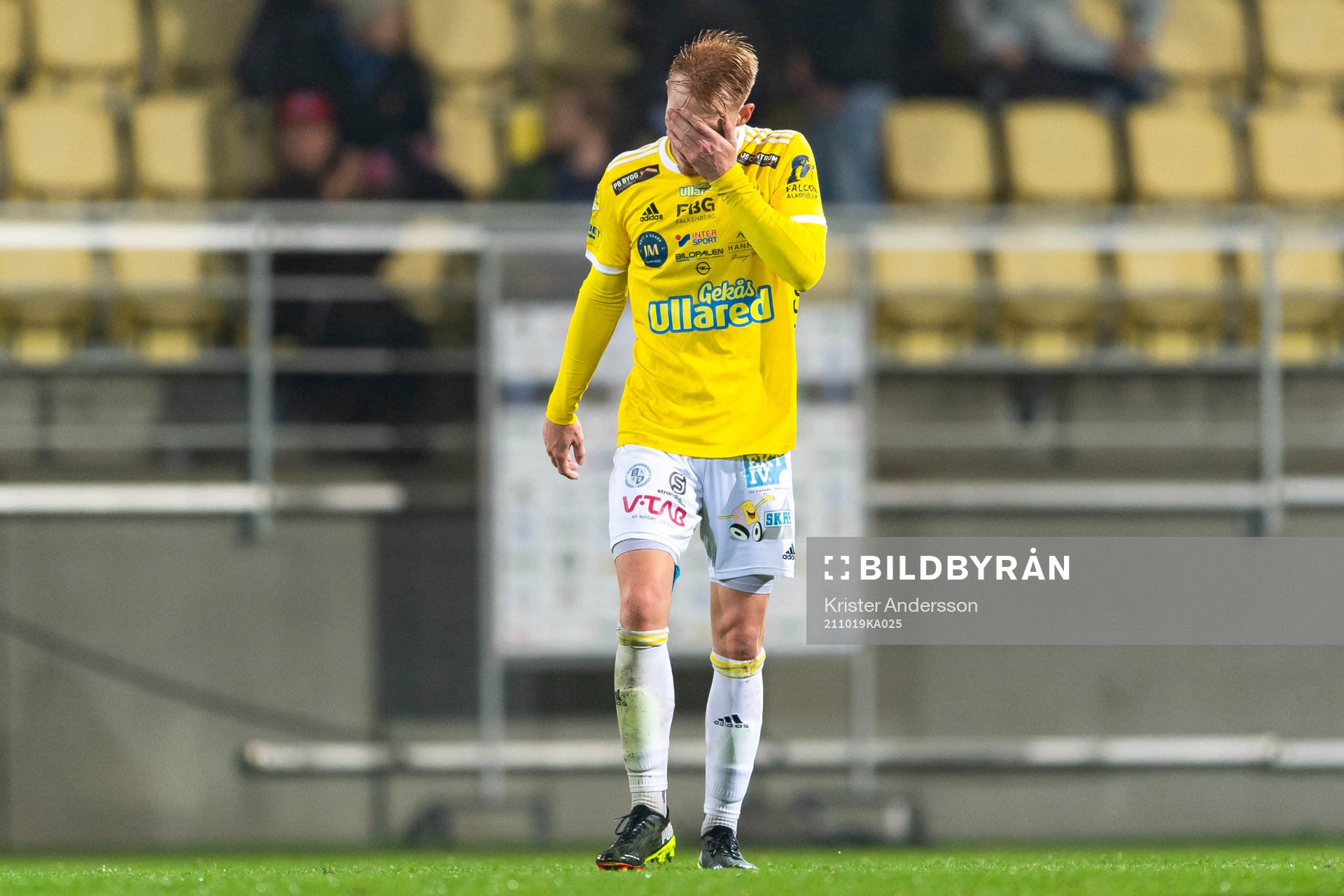 Falkenbergs Linus Borgström deppar