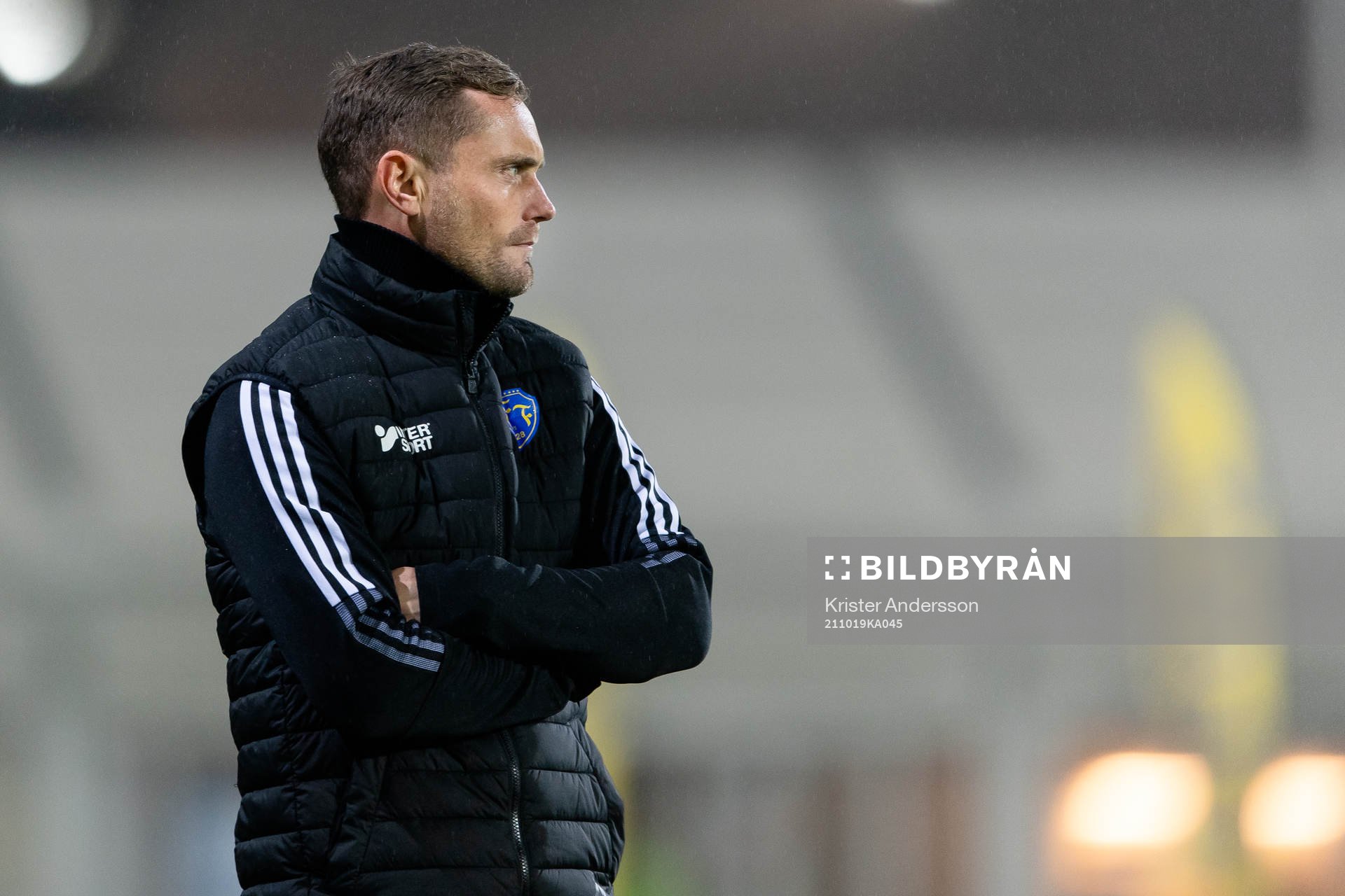 Falkenbergs tränare Tobias Tuvesson