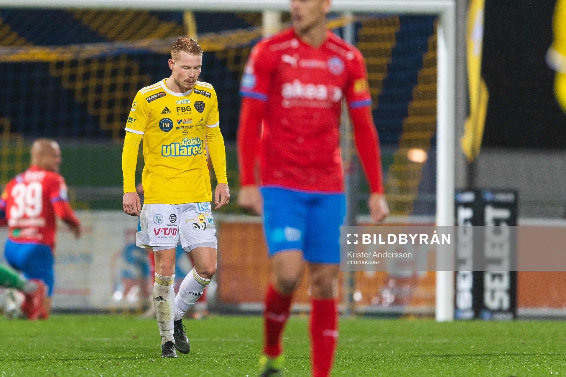 Falkenbergs Linus Borgström deppar