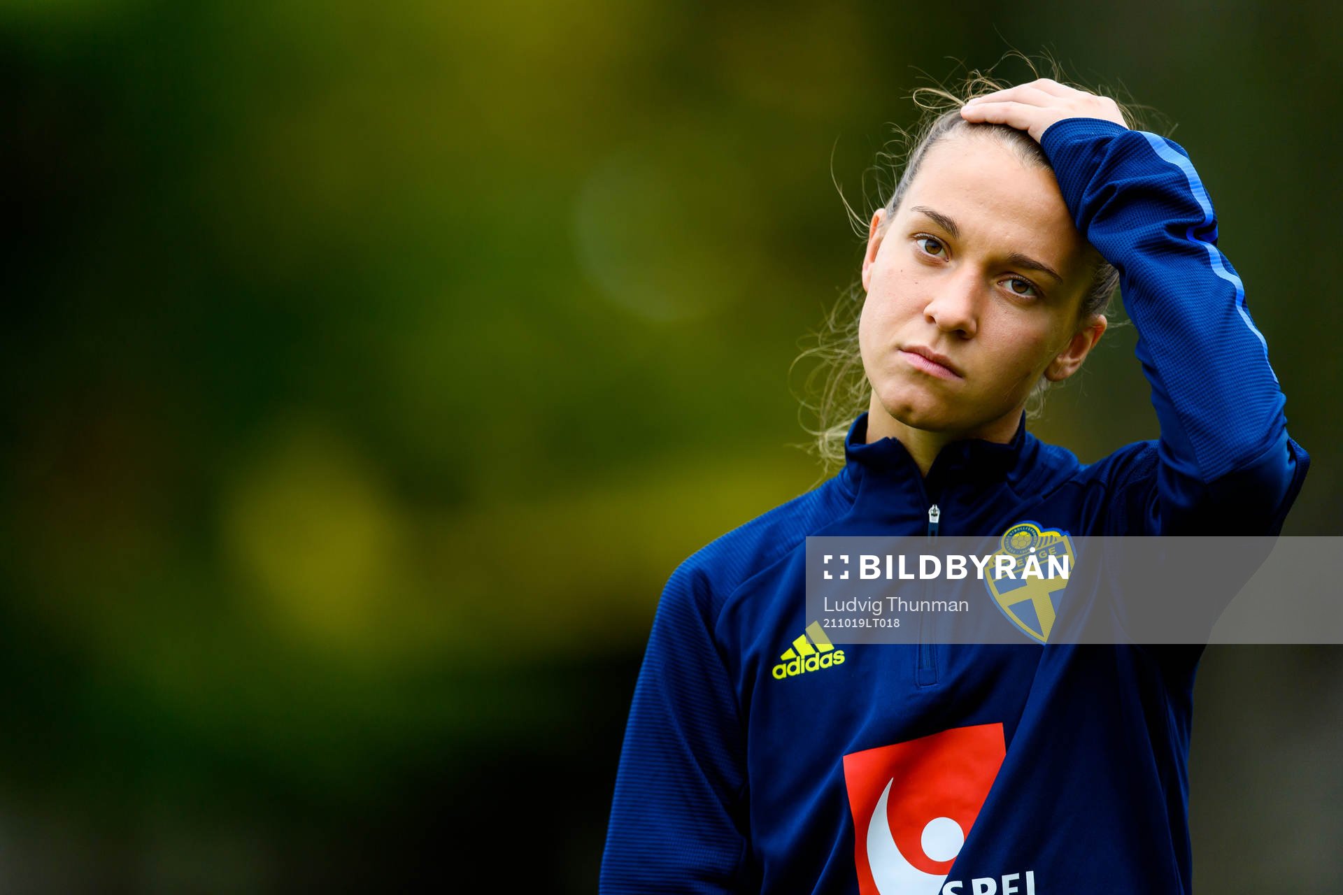 Julia Zigiotti Olme of the Swedish women's national