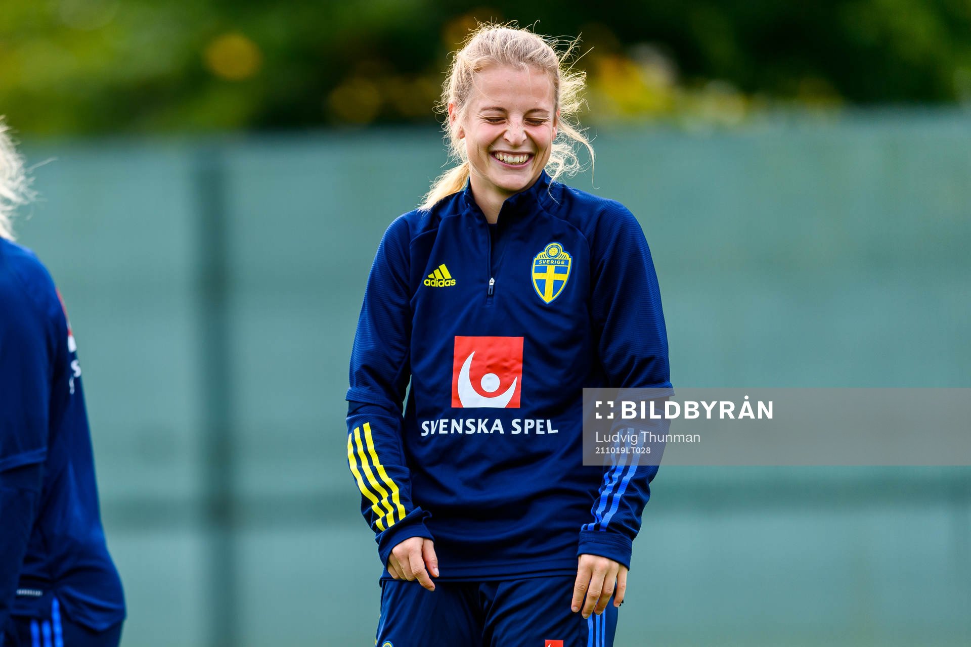 Anna Anvegård of the Swedish women's national football team