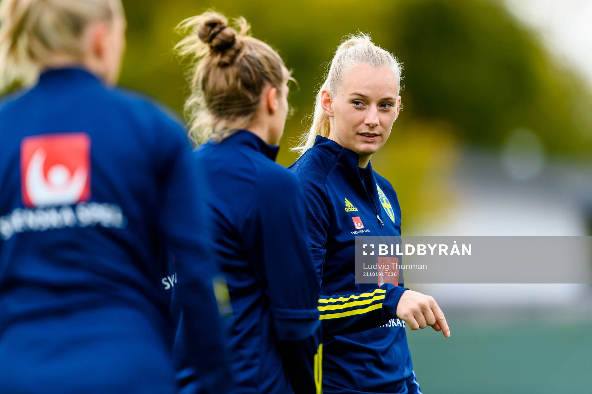 Stina Blackstenius of the Swedish women's national football