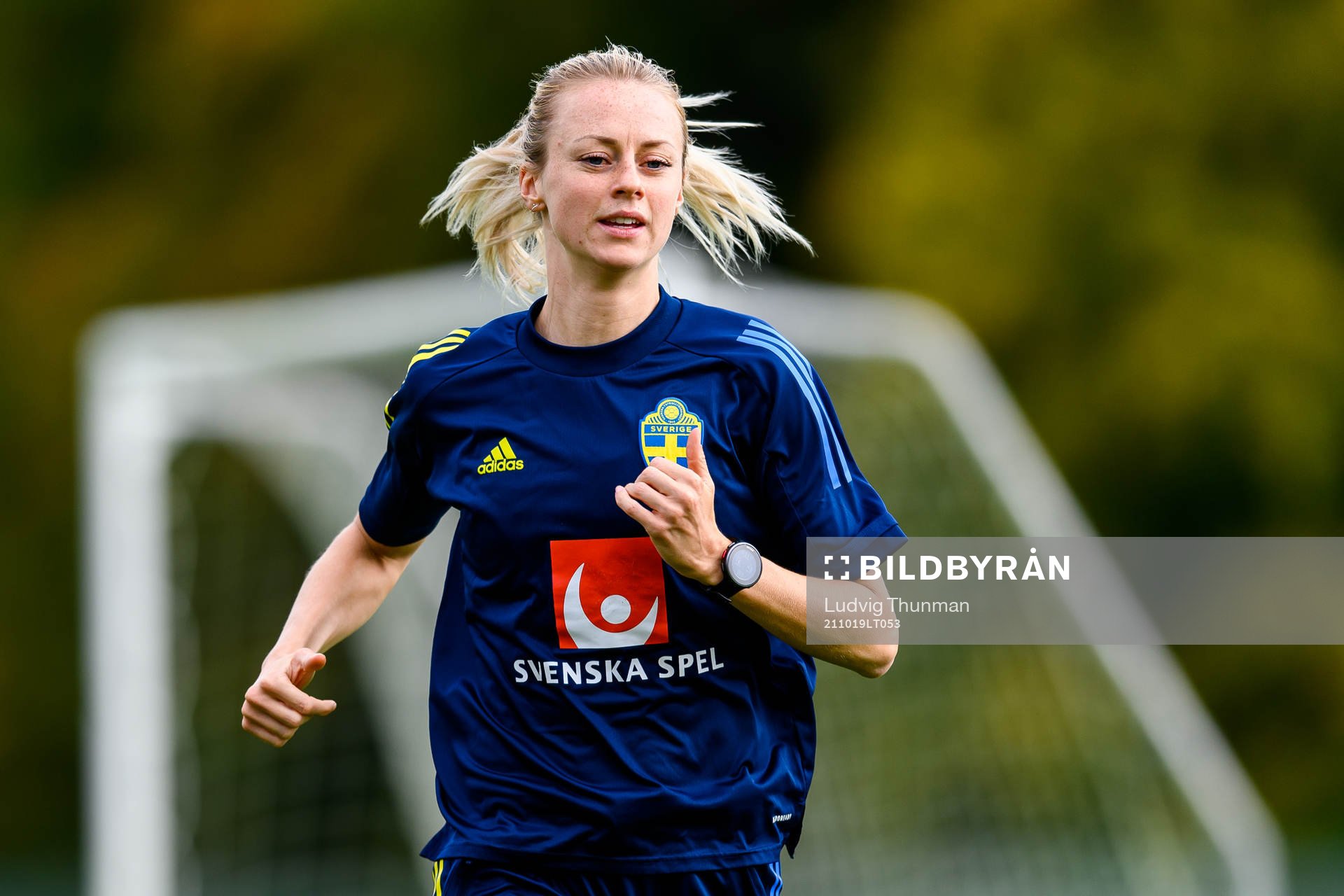Amanda Ilestedt of the Swedish women's national football