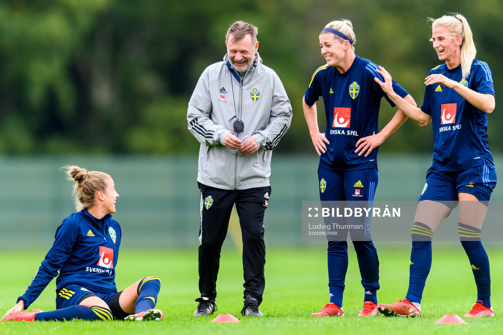 Filippa Angeldahl, Peter Gerhardsson, head coach, Olivia