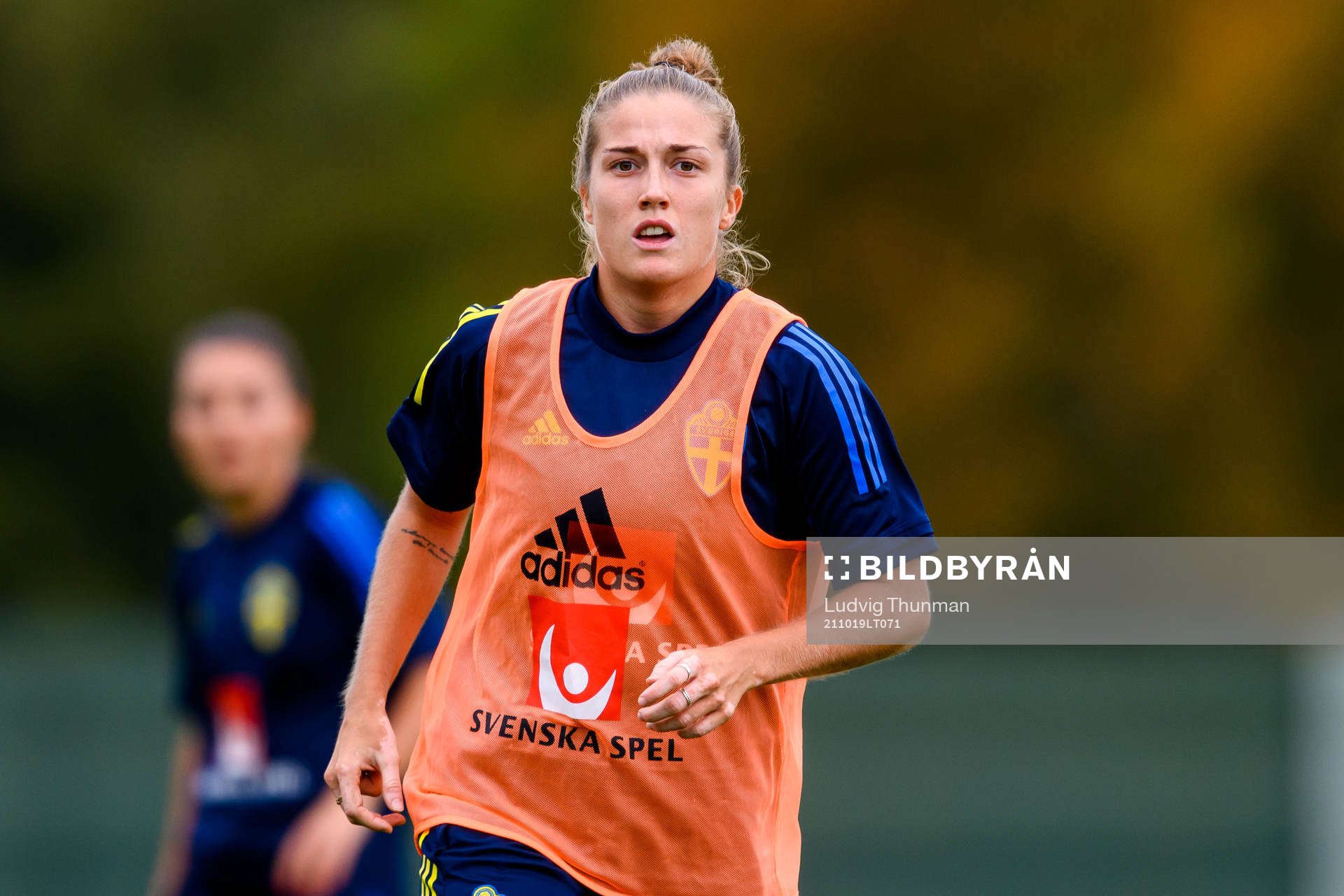 Filippa Angeldahl of the Swedish women's national football