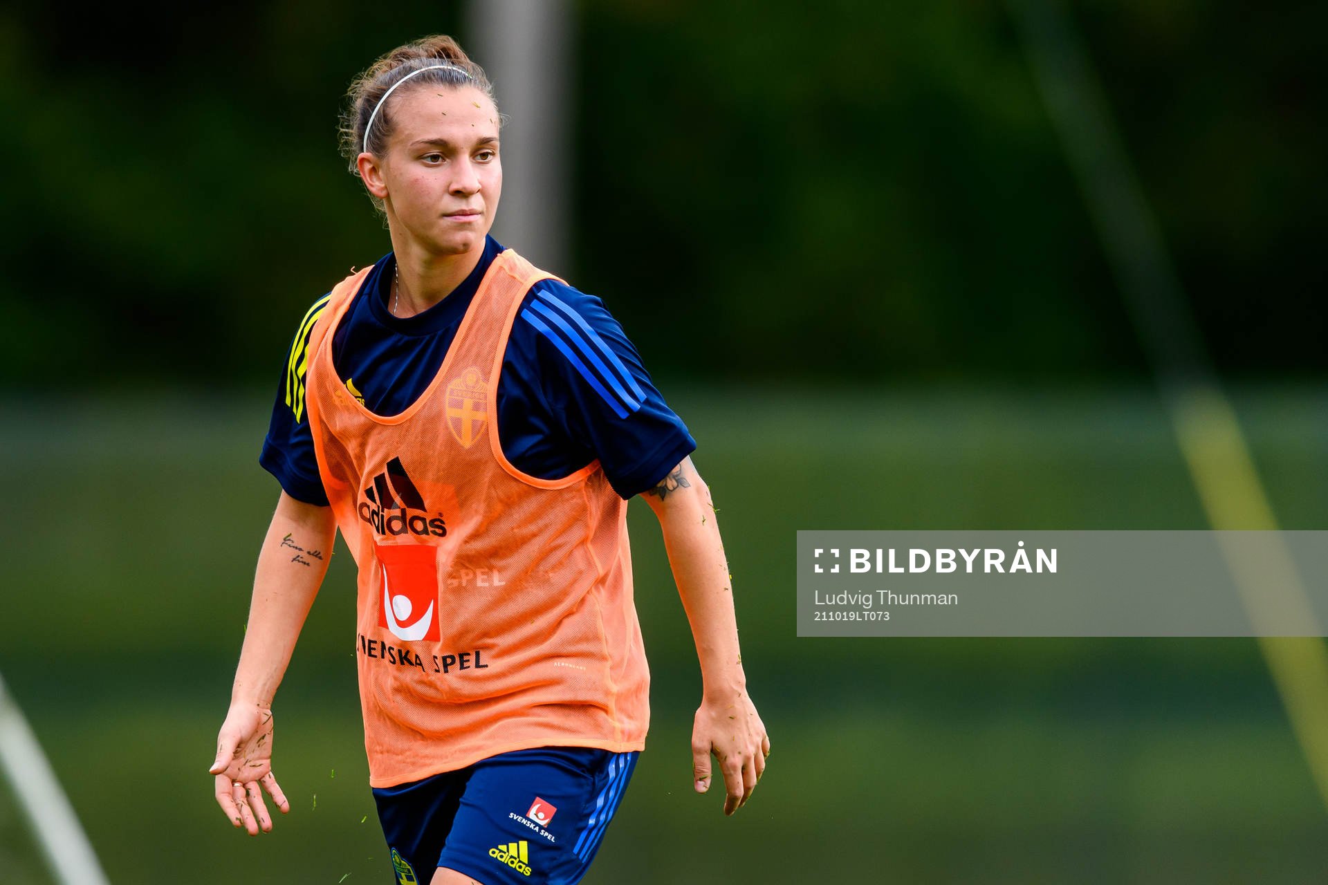 Julia Zigiotti Olme of the Swedish women's national